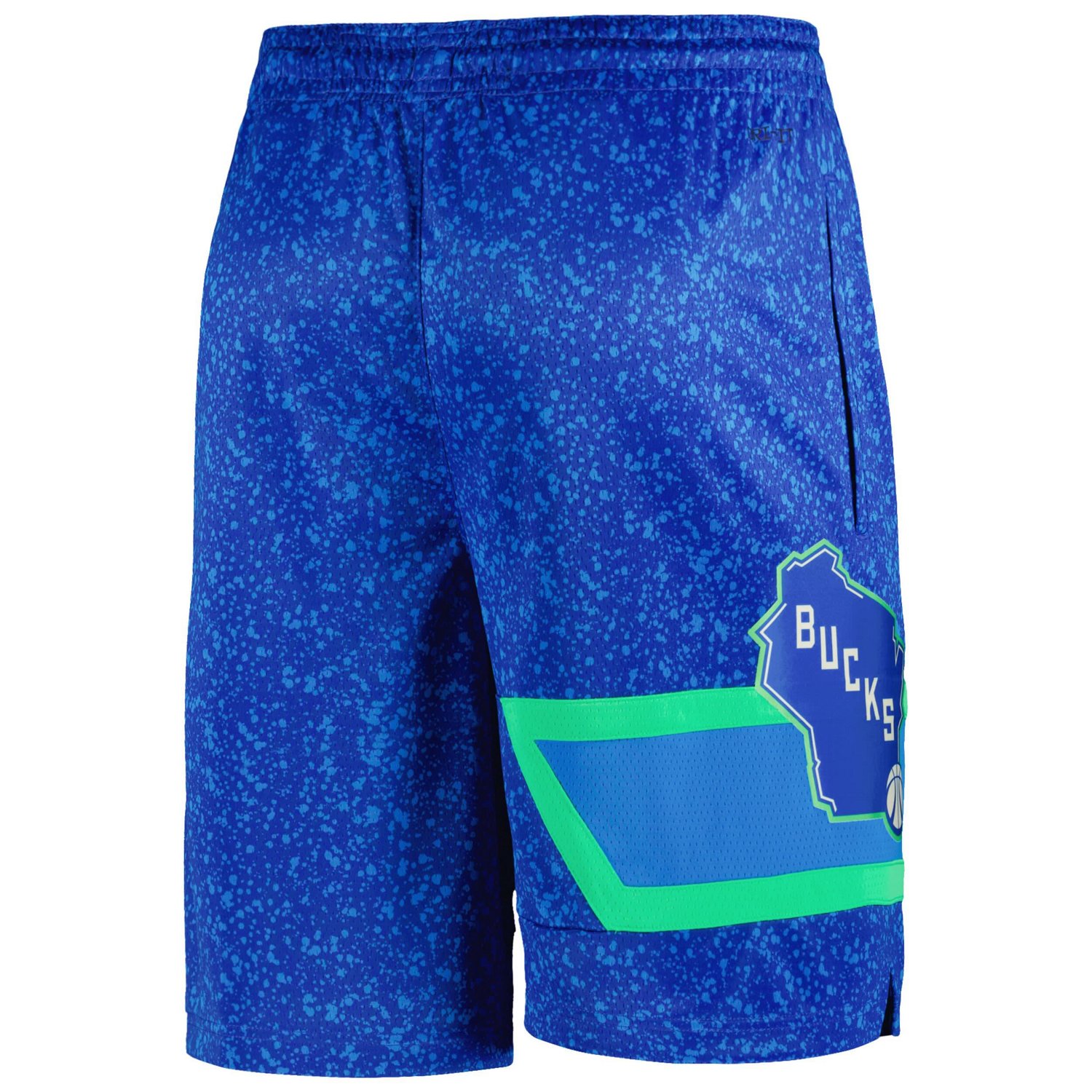 Nike Milwaukee Bucks 2023/24 City Edition Swingman Shorts                                                                        - view number 3
