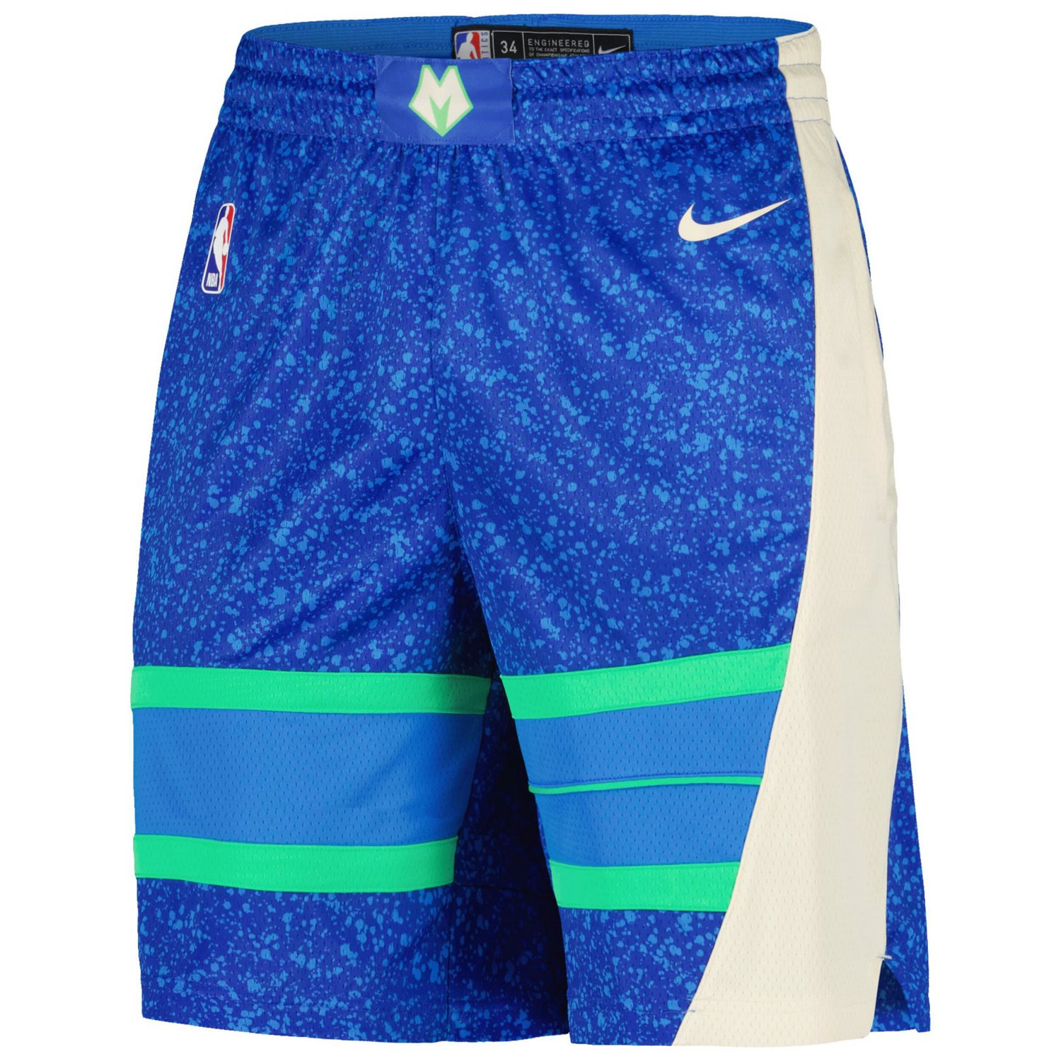 Nike Milwaukee Bucks 2023/24 City Edition Swingman Shorts                                                                        - view number 2