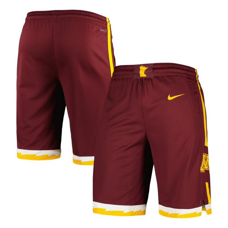 Nike Minnesota Golden Gophers Replica Performance Basketball Shorts-image