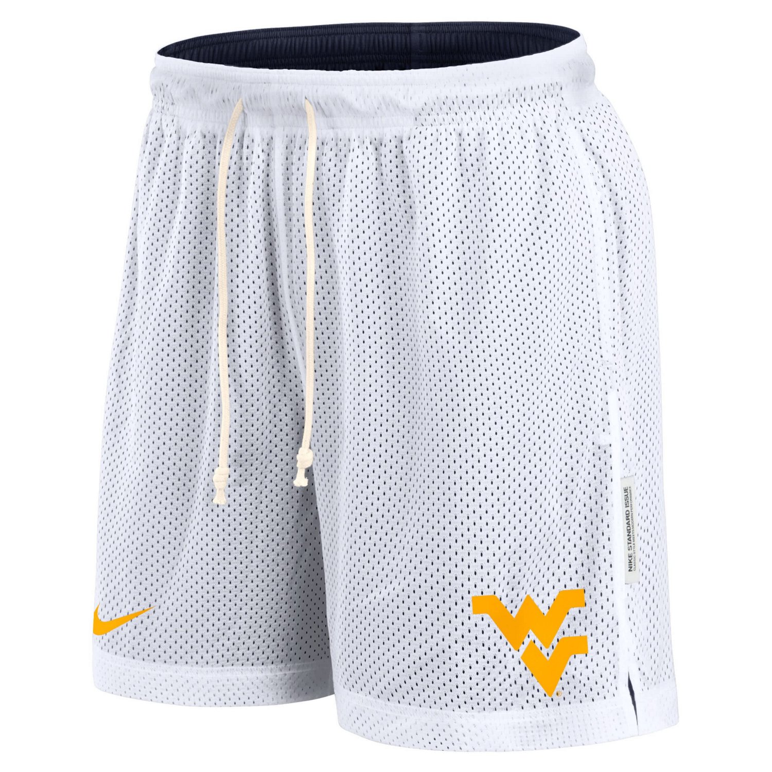 Nike Navy West Virginia Mountaineers Primetime Reversible Performance Shorts                                                     - view number 4