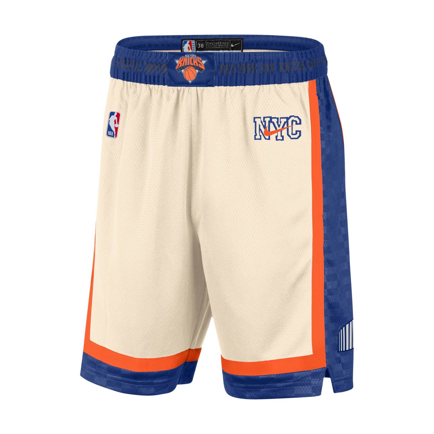 Nike New York Knicks 2025 26 City Edition Remix Dri-FIT Swingman Shorts - view number 2
