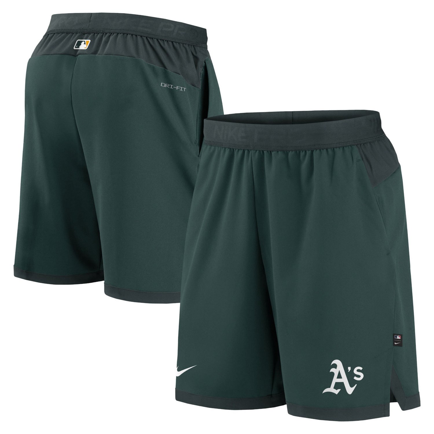Nike Oakland Athletics Authentic Collection Flex Vent Performance Shorts                                                        