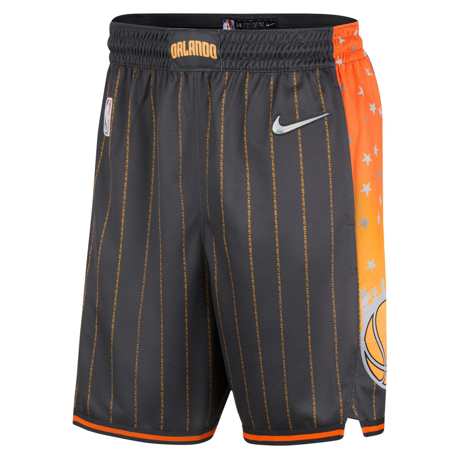Nike Orlando Magic 2021 22 City Edition Swingman Shorts Academy