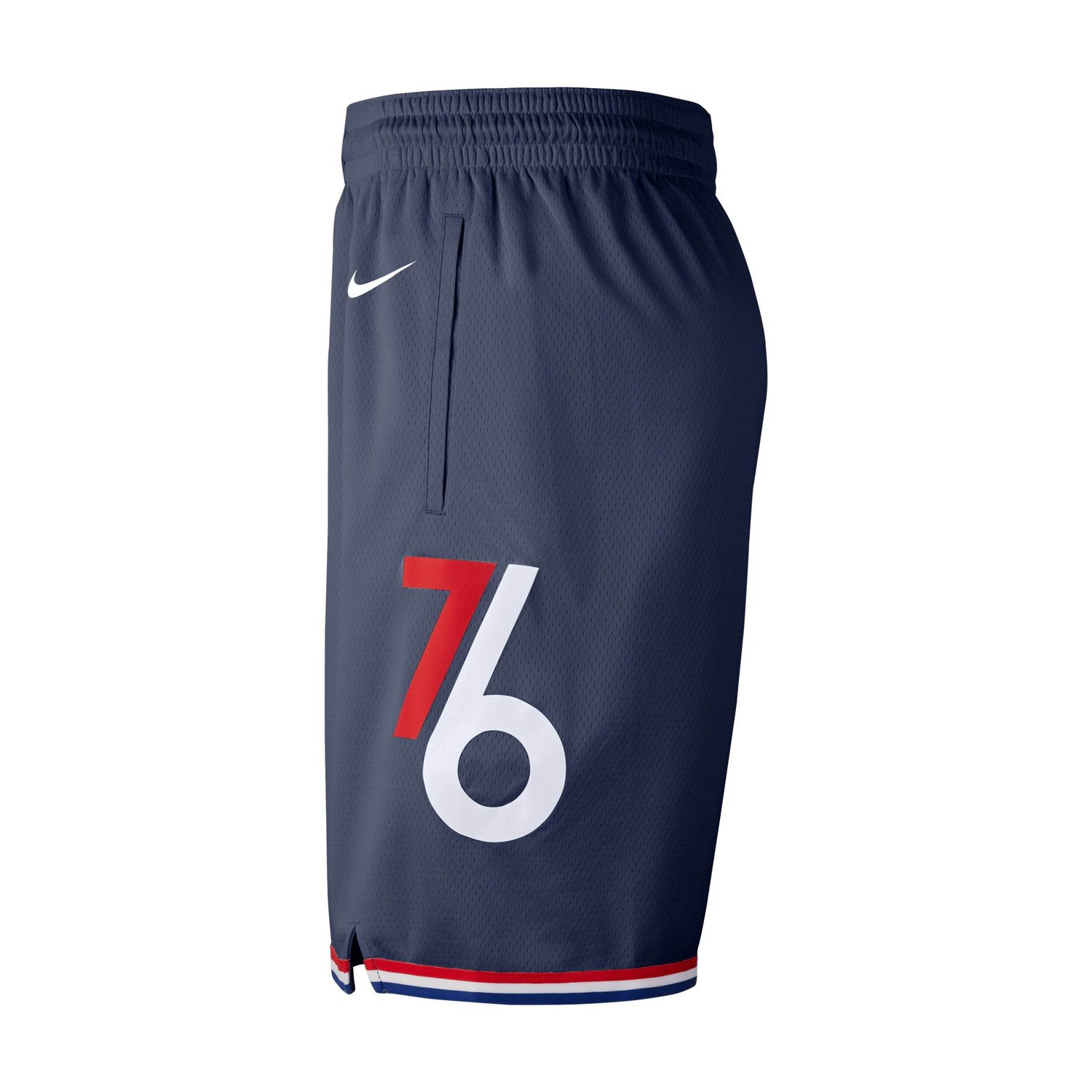 Nike Philadelphia 76ers 2025 26 City Edition Remix Dri-FIT Swingman Shorts - view number 4