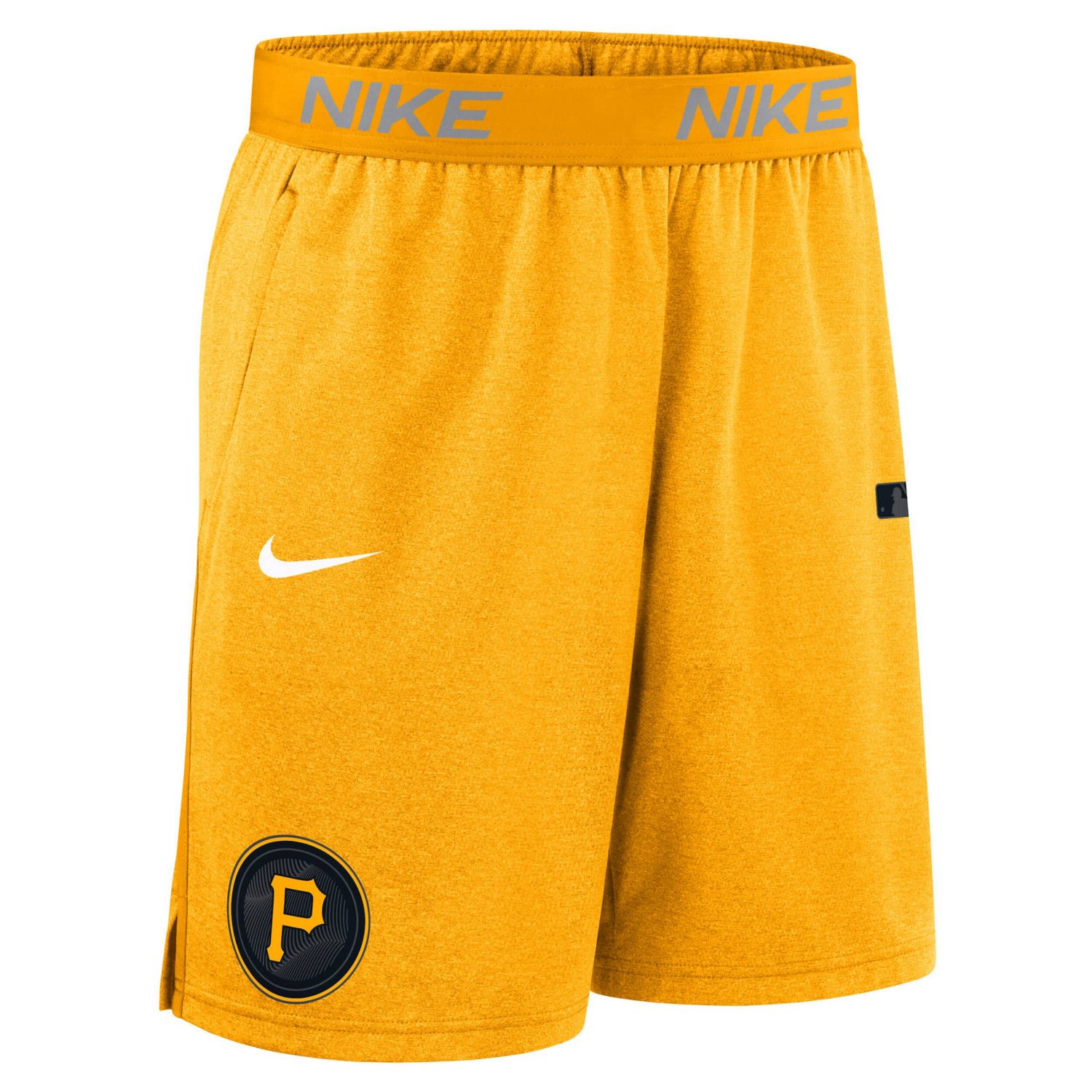 Nike Pittsburgh Pirates Authentic Collection City Connect Performance Knit Shorts - view number 2