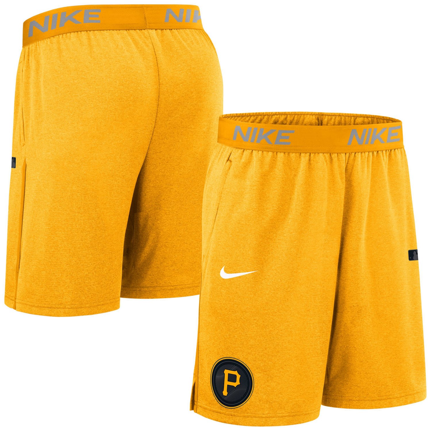 Nike Pittsburgh Pirates Authentic Collection City Connect Performance Knit Shorts - view number 1