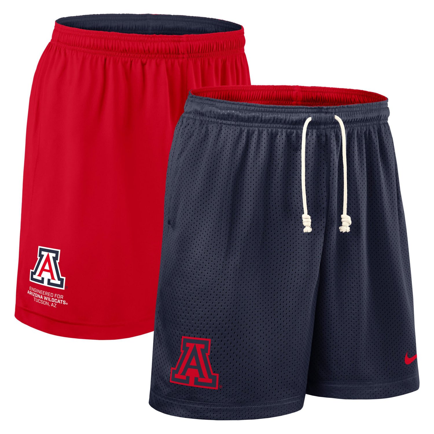 Nike Red Arizona Wildcats 2025 Sideline Reversible Performance Shorts