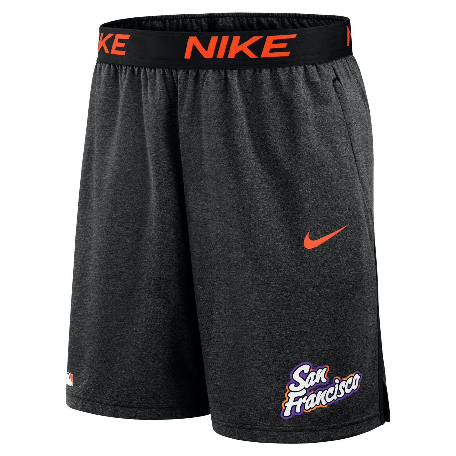 Nike San Francisco Giants 2025 City Connect Authentic Collection Knit Shorts - view number 2