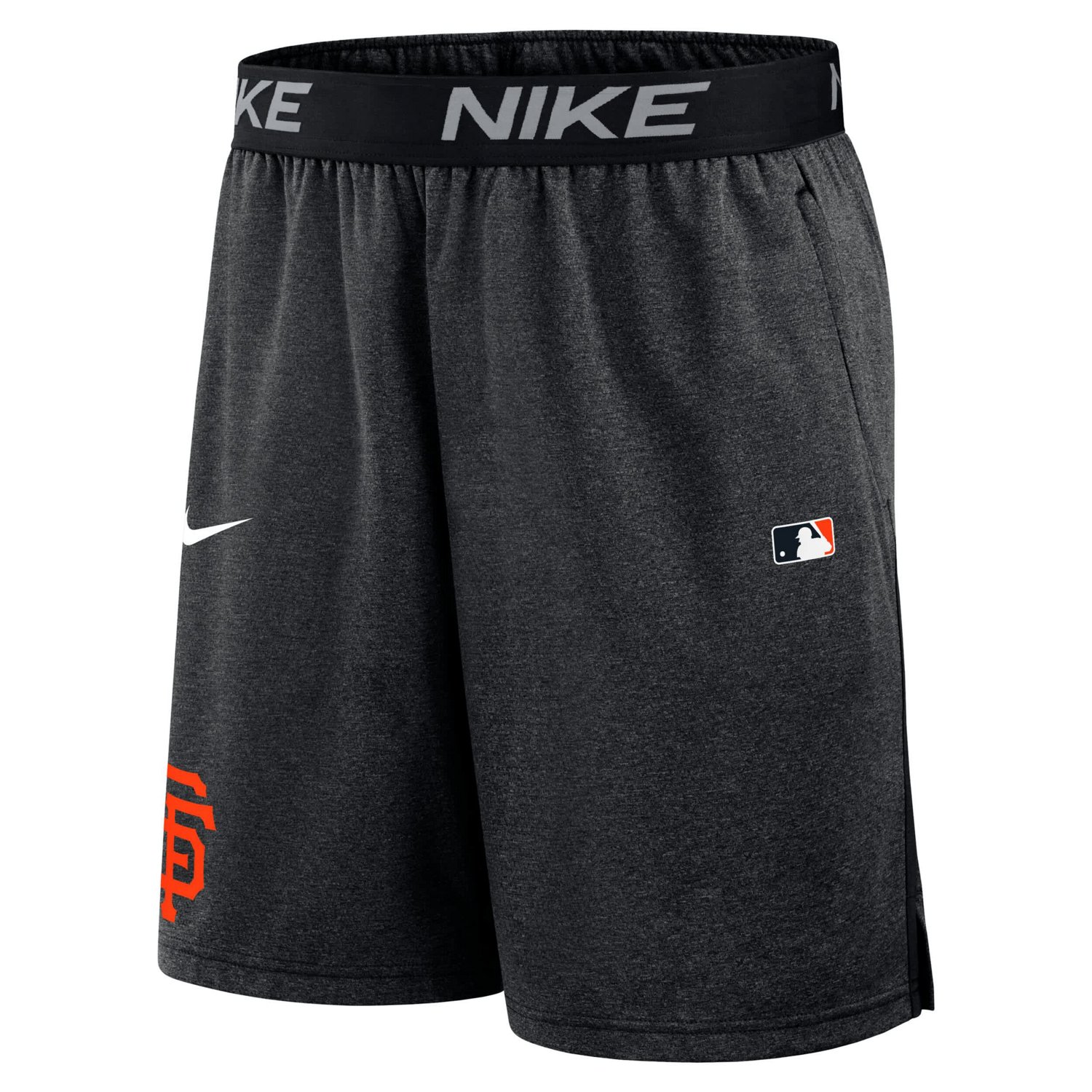 Nike San Francisco Giants Authentic Collection Performance Knit Shorts - view number 2