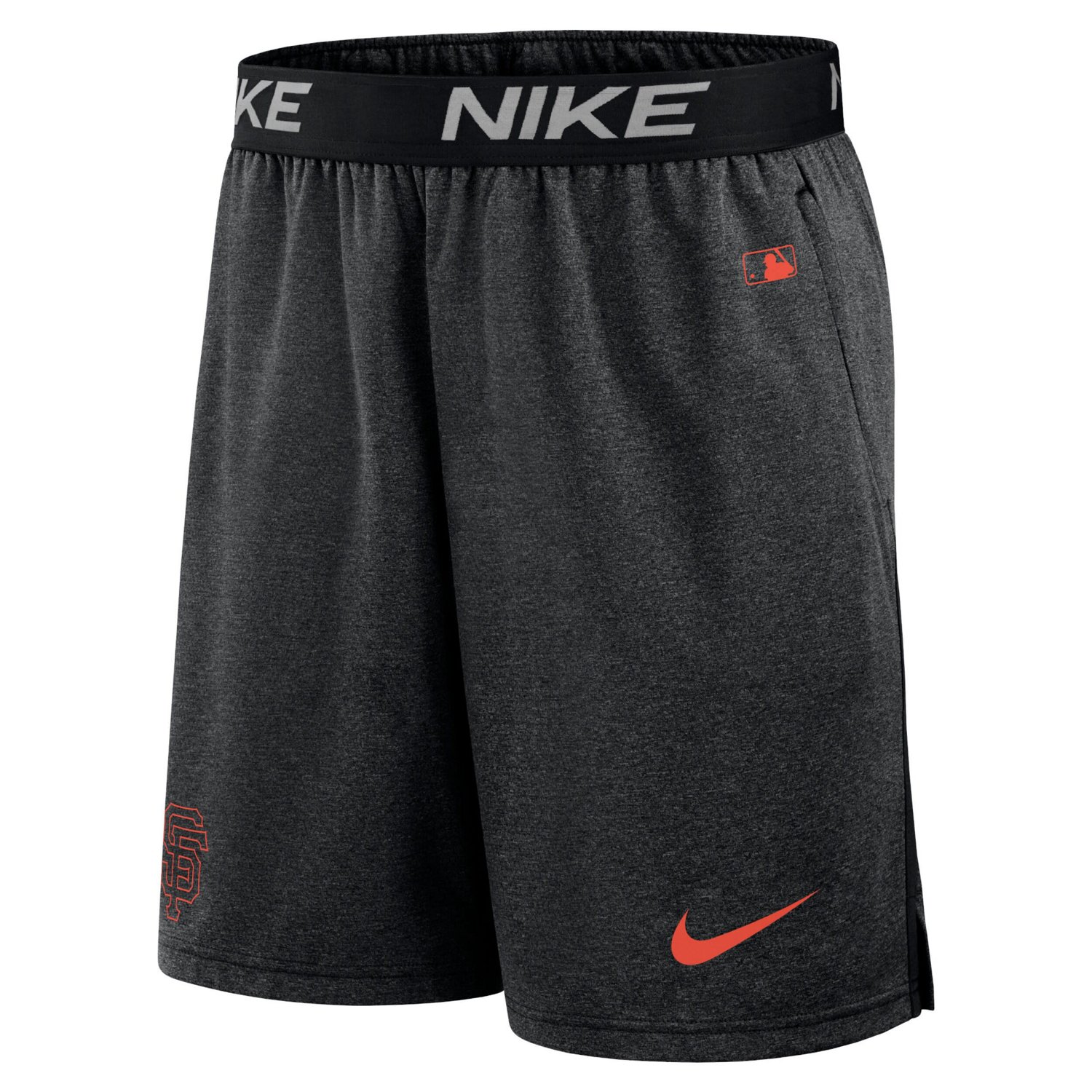 Nike San Francisco Giants Authentic Collection Practice Performance Shorts                                                       - view number 2