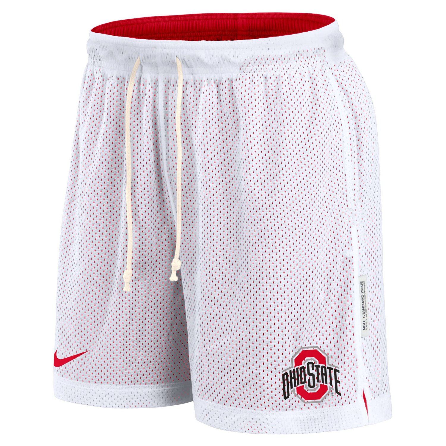 Nike Scarlet Ohio State Buckeyes Primetime Reversible Performance Shorts                                                         - view number 4