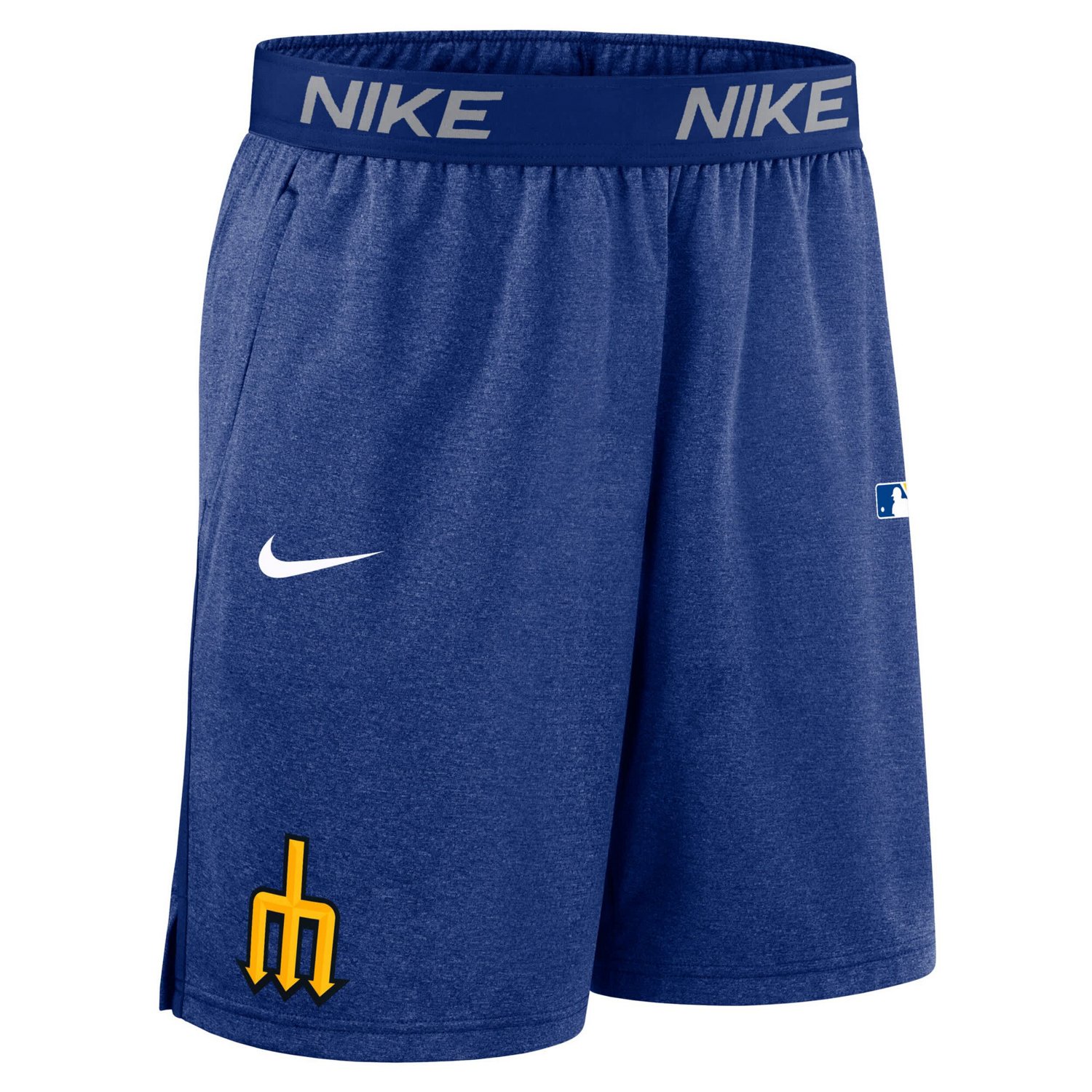 Nike Seattle Mariners Authentic Collection City Connect Performance Knit Shorts                                                  - view number 2