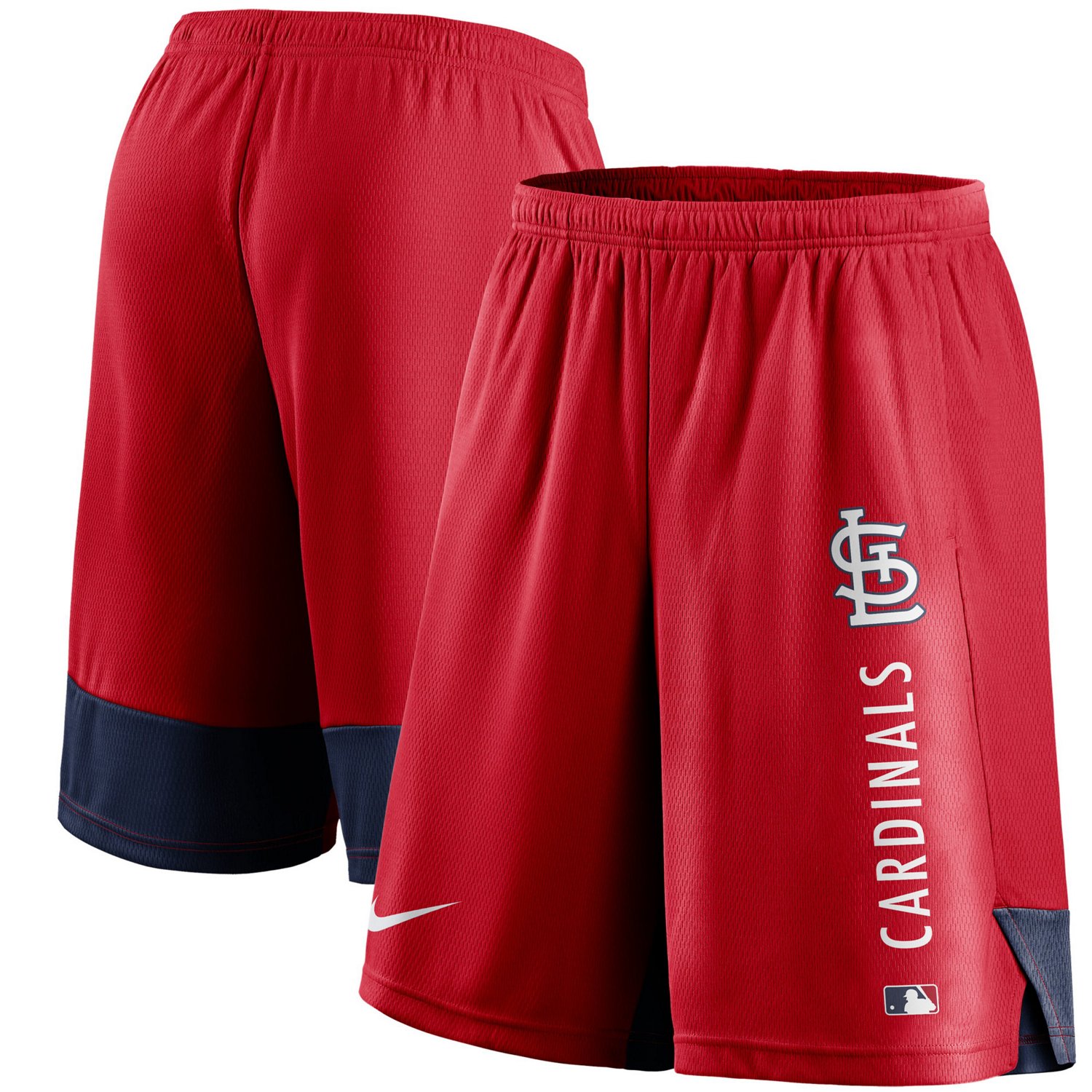 Nike St Louis Cardinals Authentic Collection Training Performance Shorts                                                        