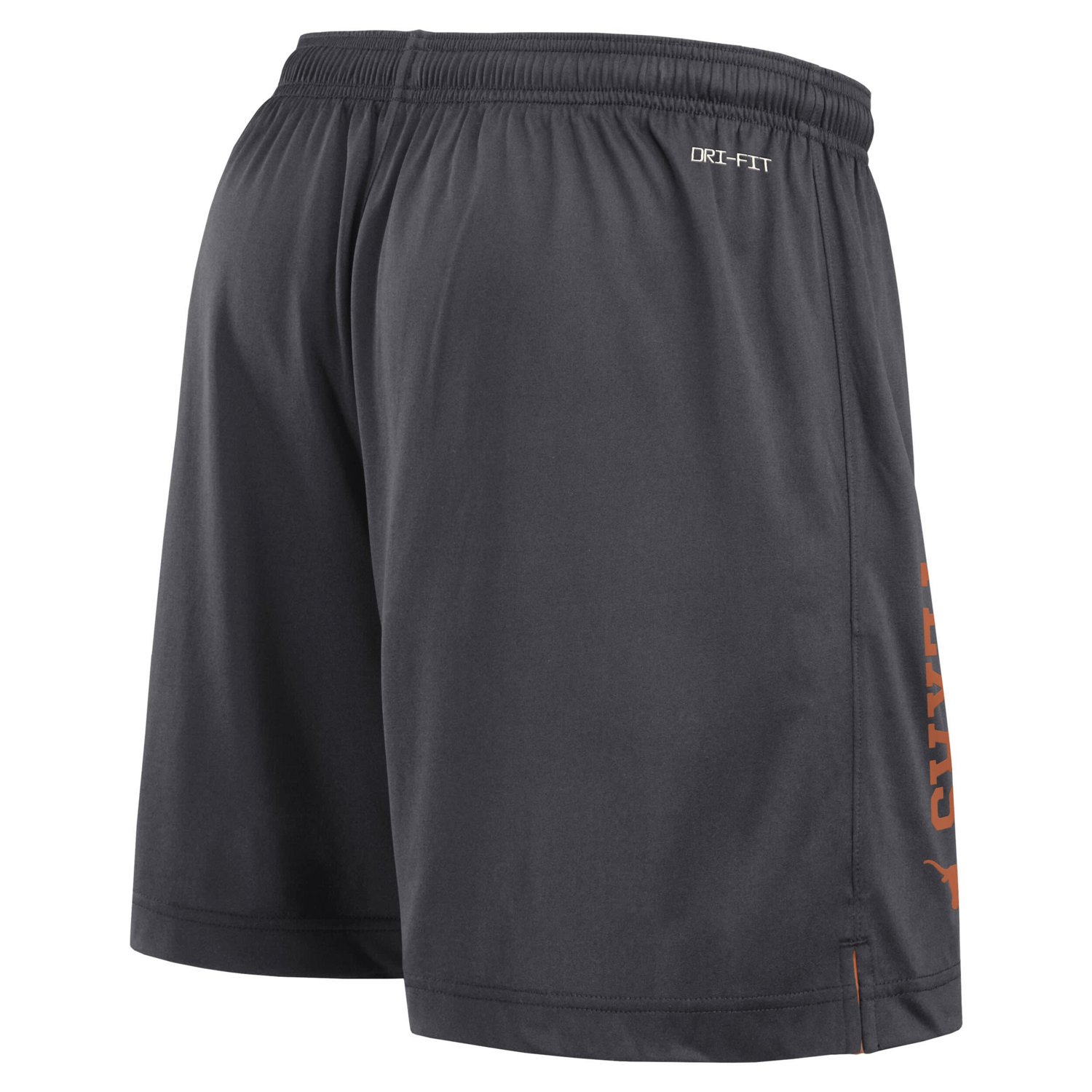 Nike Texas Anthracite Texas Longhorns Courtside Standard Issue Dri-FIT Reversible Shorts - view number 4