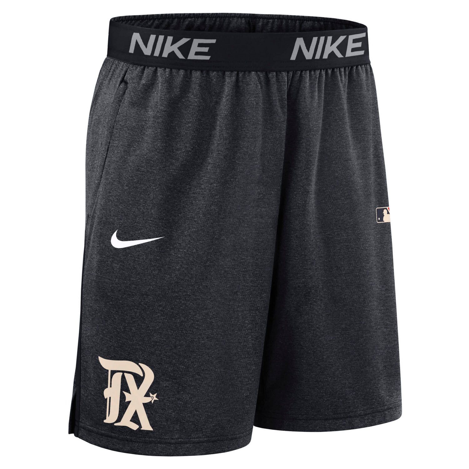 Nike Texas Rangers Authentic Collection City Connect Performance Knit Shorts - view number 2