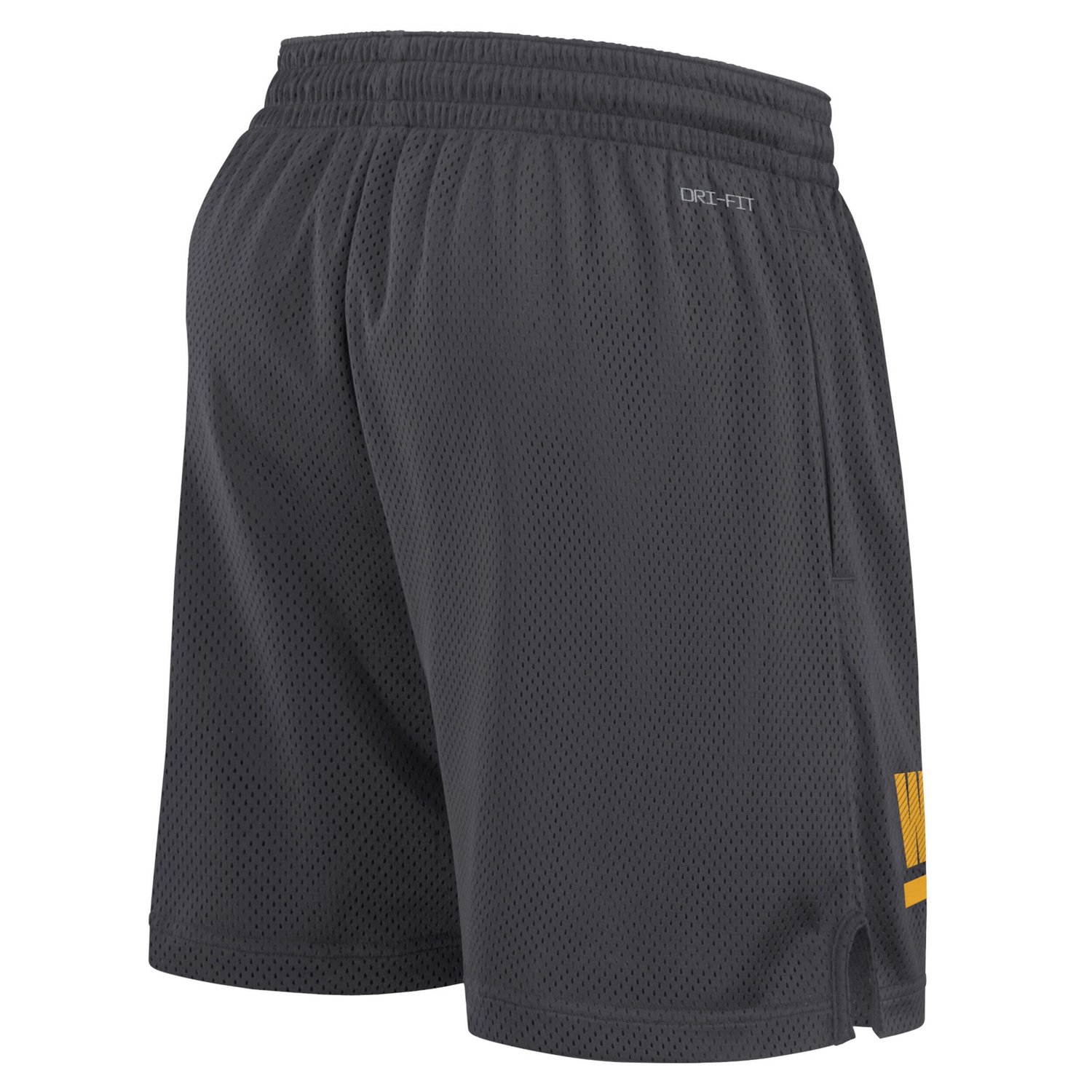 Nike West Virginia Mountaineers 2024 Sideline Mesh Shorts - view number 3