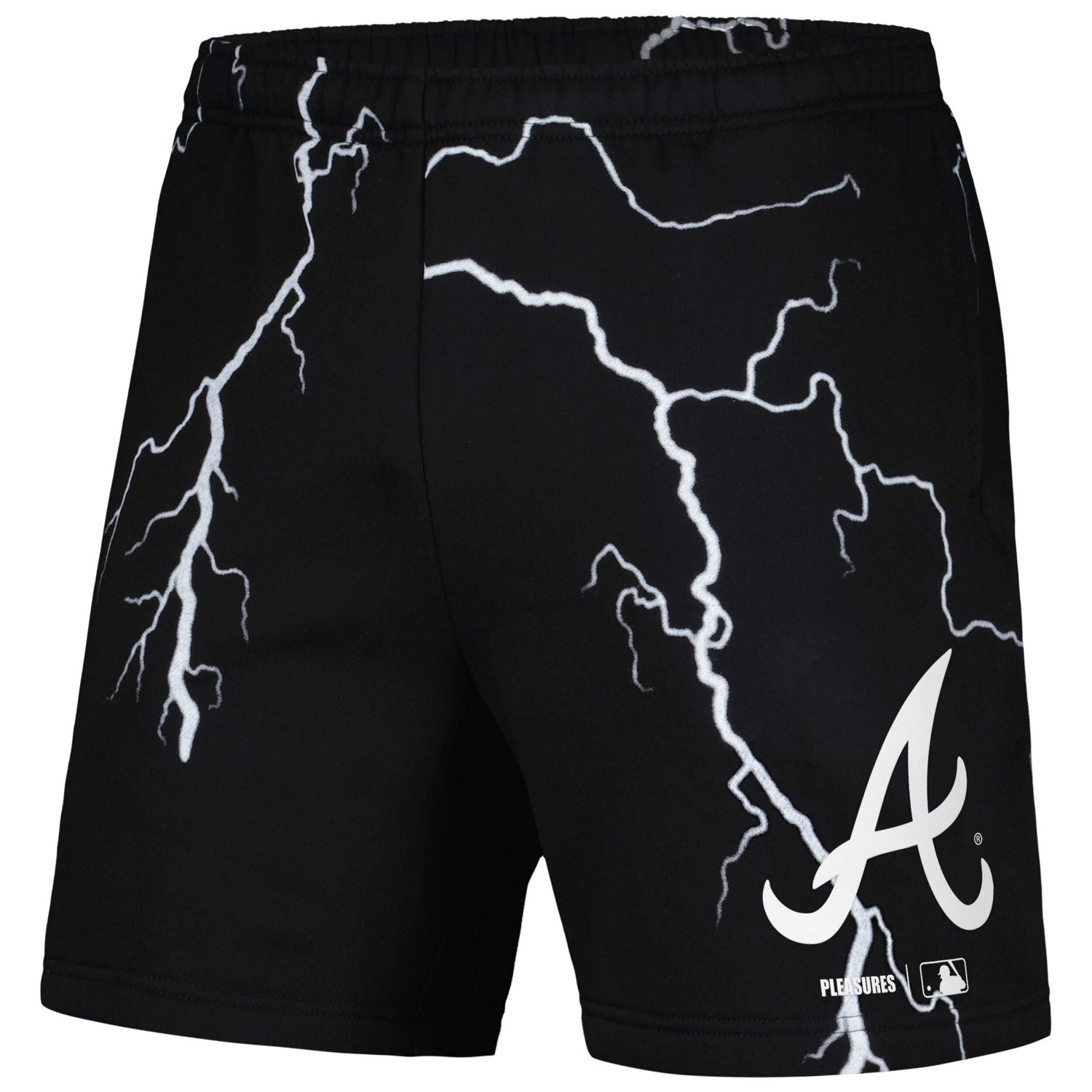 PLEASURES Atlanta Braves Lightning Shorts - view number 2