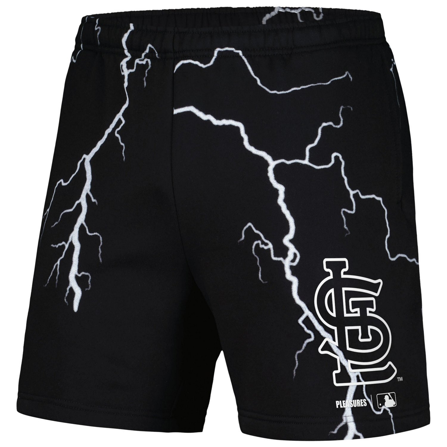 PLEASURES St Louis Cardinals Lightning Shorts - view number 2