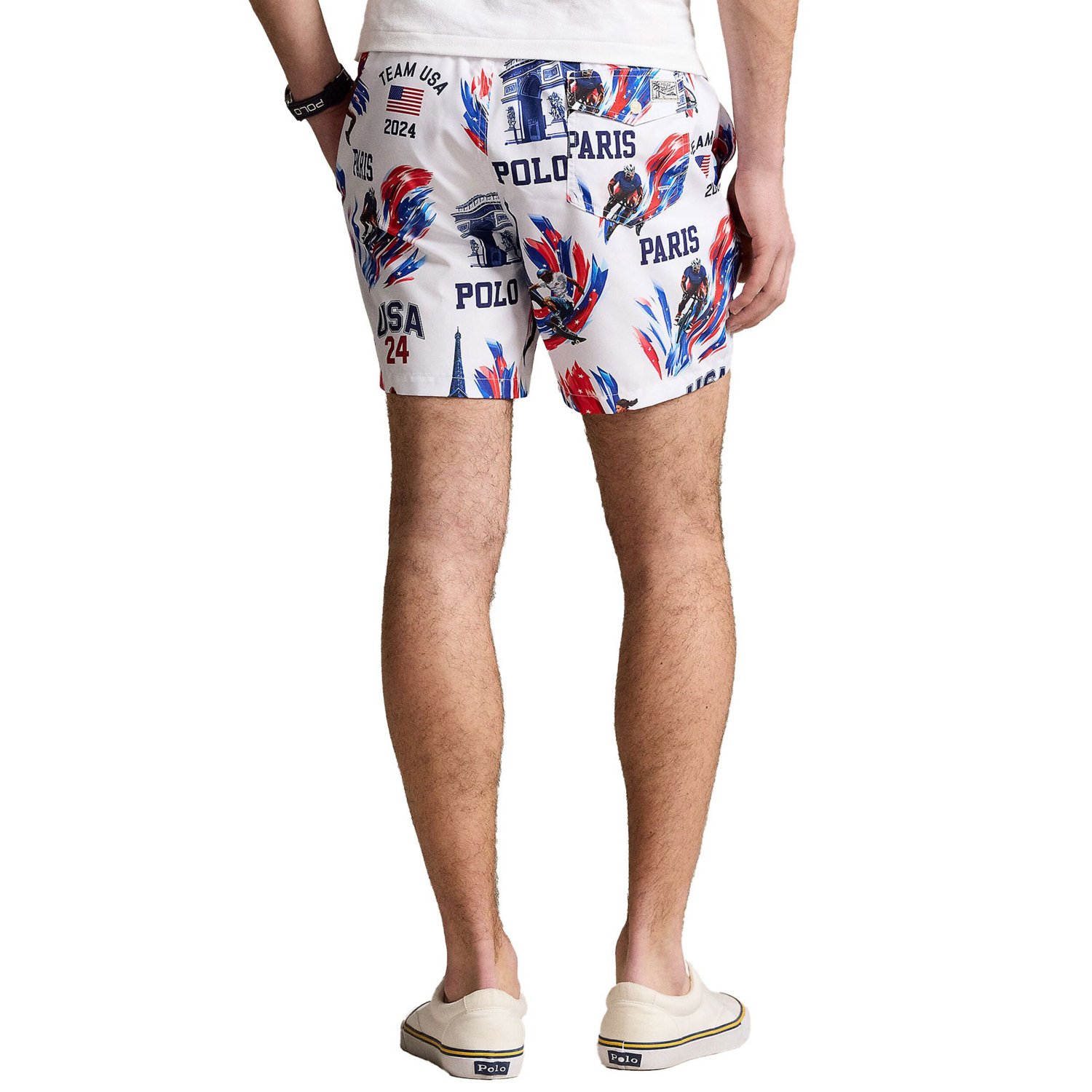 Polo Ralph Lauren Team USA 2024 Summer Olympics Villagewear Allover Print Shorts - view number 2