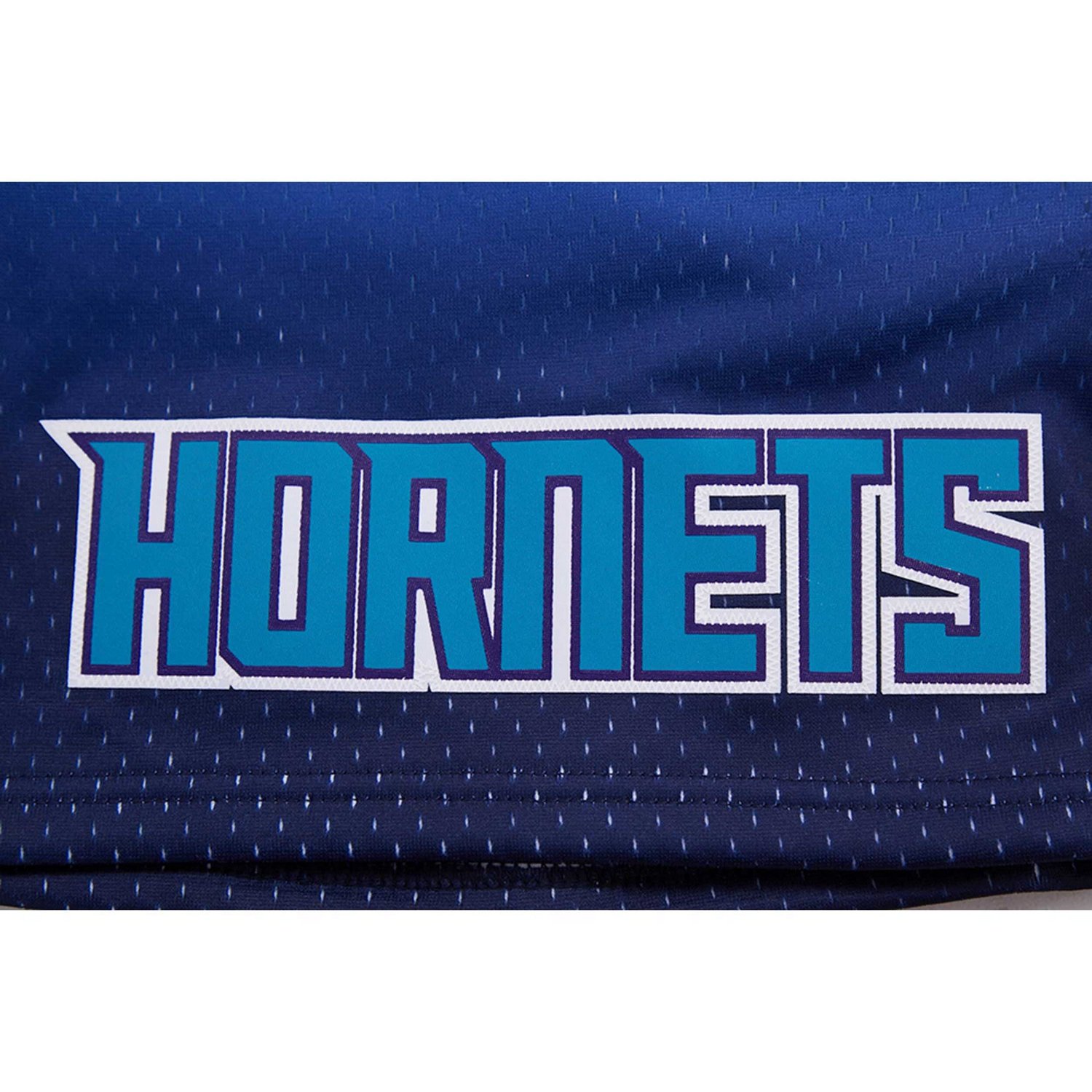 Post LaMelo Ball /Blue Charlotte Hornets Ombre Name  Number Shorts                                                               - view number 4