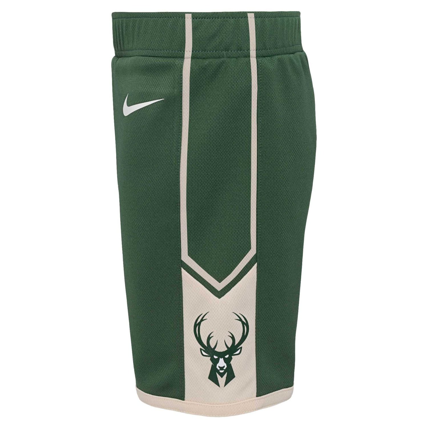 Preschool Nike Hunter Milwaukee Bucks Icon Replica Shorts                                                                        - view number 2