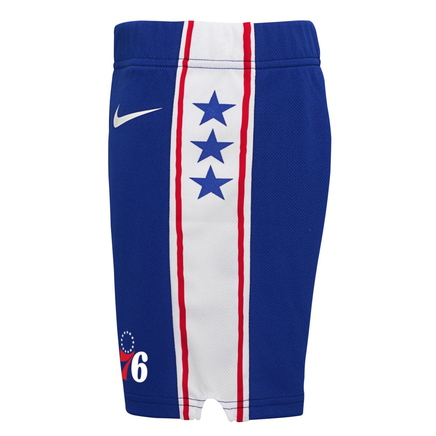 Preschool Nike Philadelphia 76ers Icon Replica Shorts - view number 2