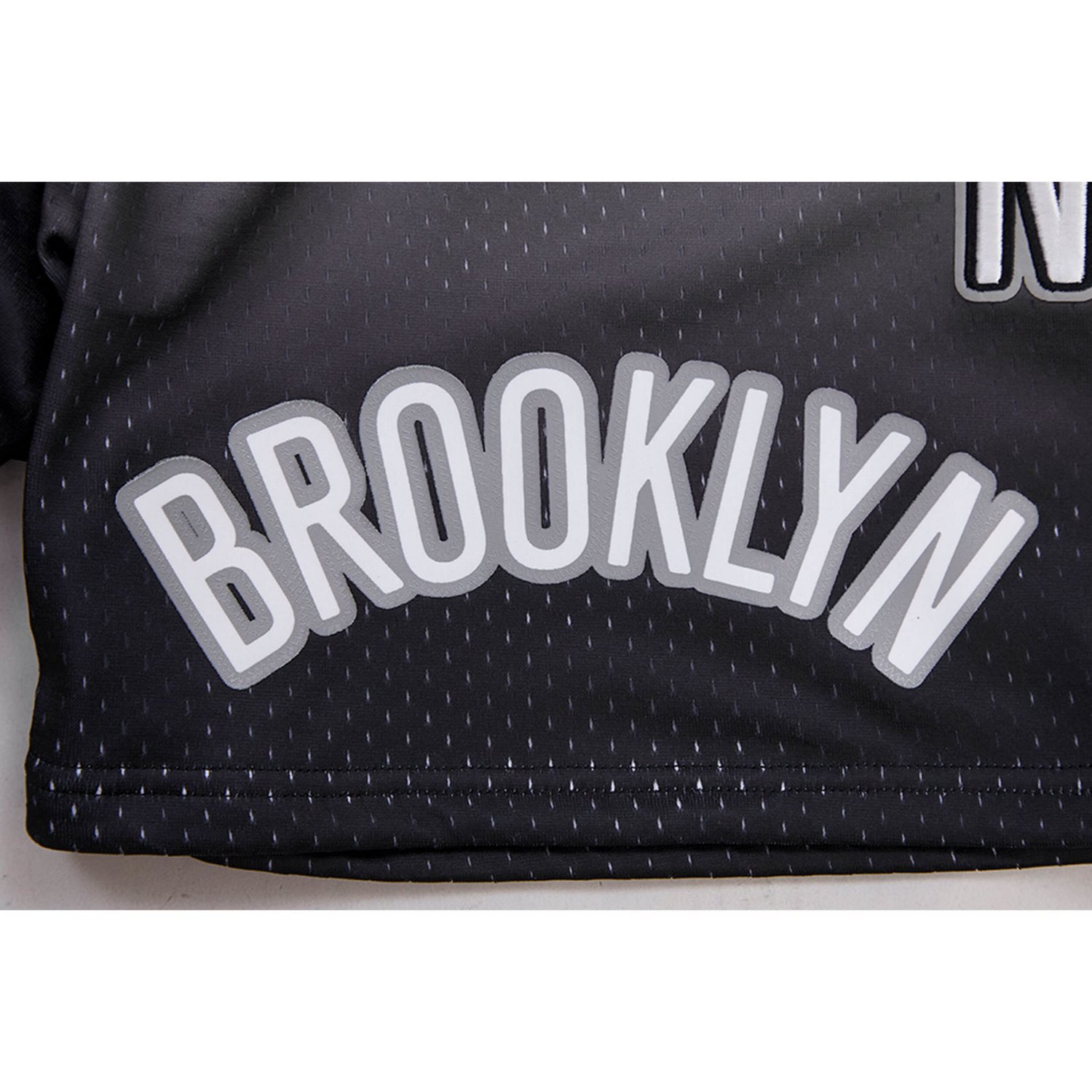 Pro Standard /Gray Brooklyn Nets Ombre Mesh Shorts                                                                               - view number 4