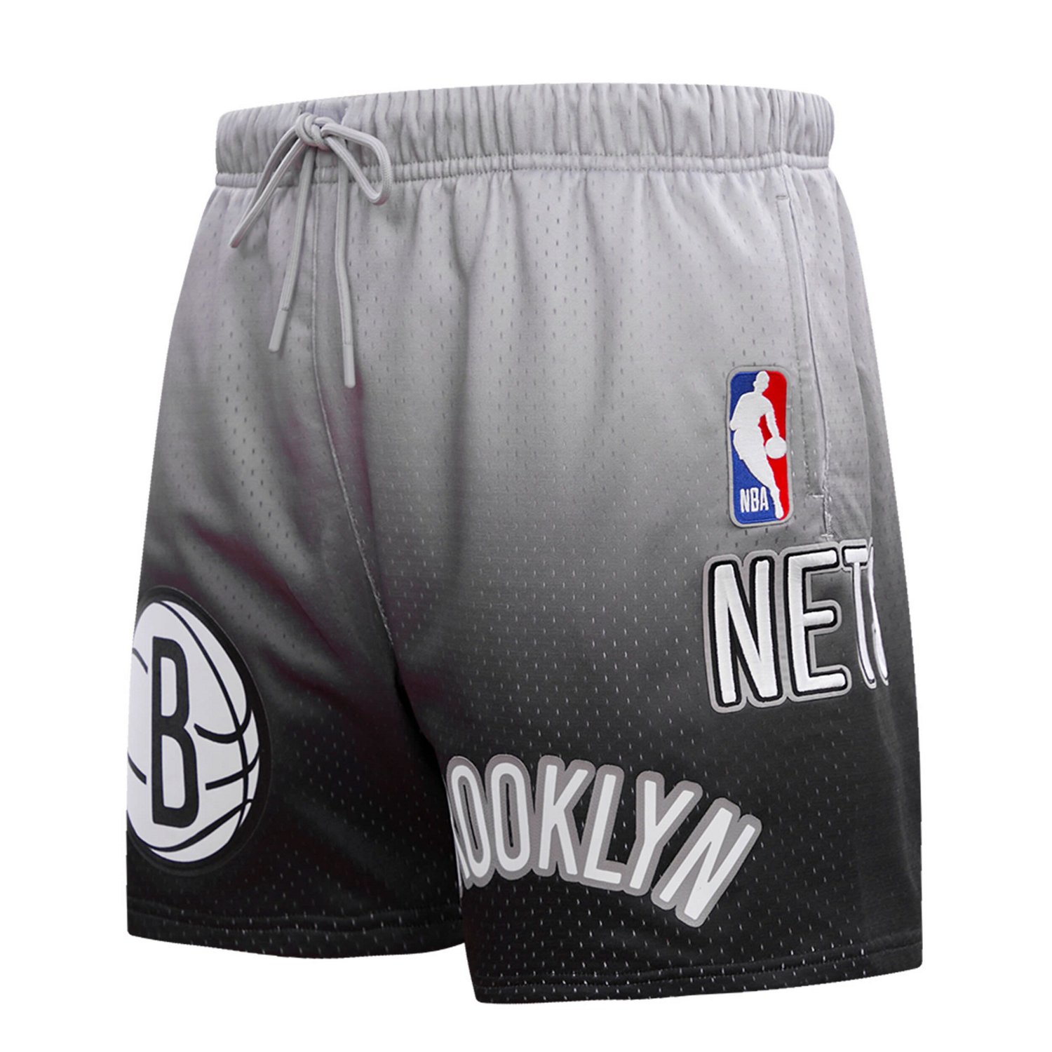 Pro Standard /Gray Brooklyn Nets Ombre Mesh Shorts