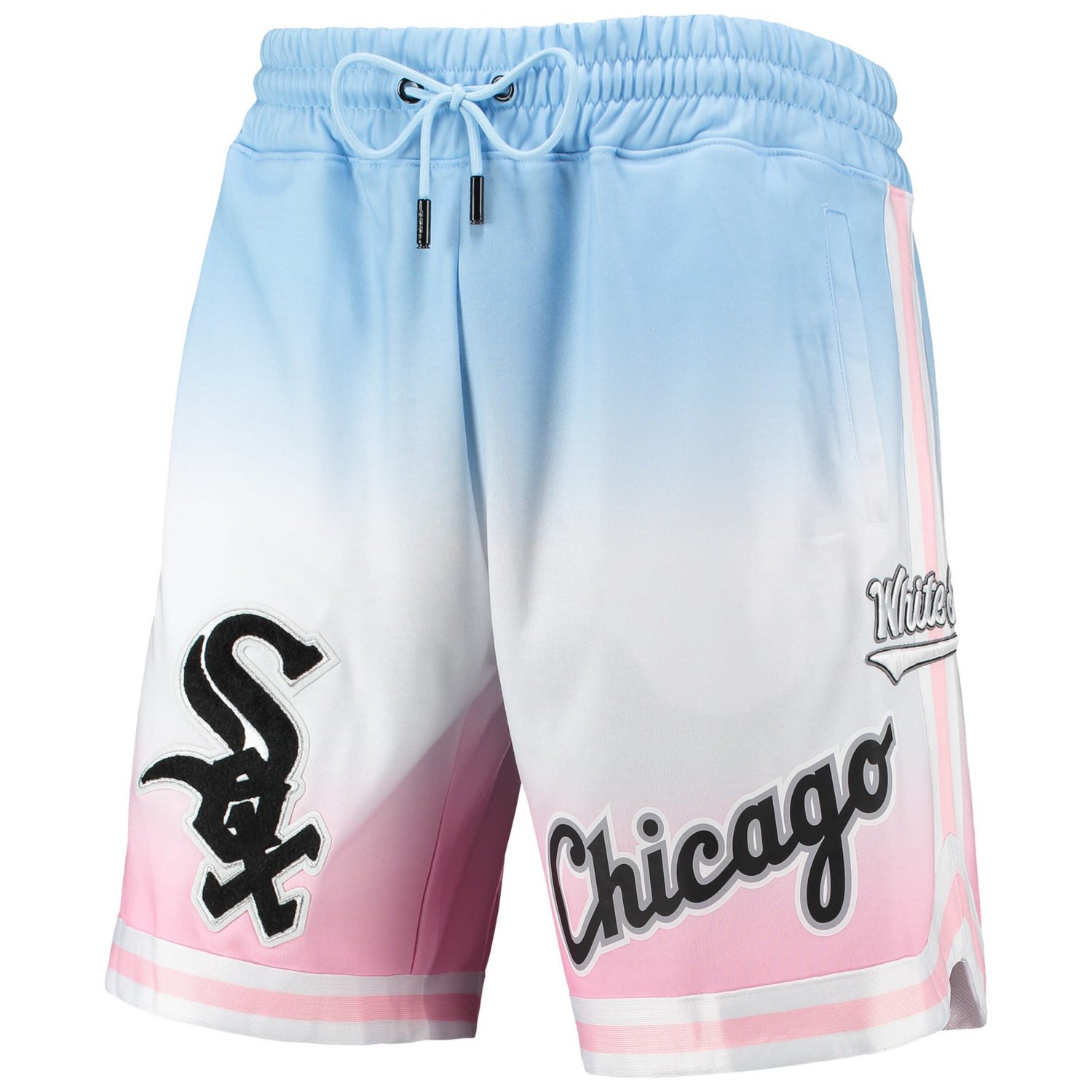 Pro Standard /Pink Chicago White Sox Team Logo Pro Ombre Shorts - view number 2
