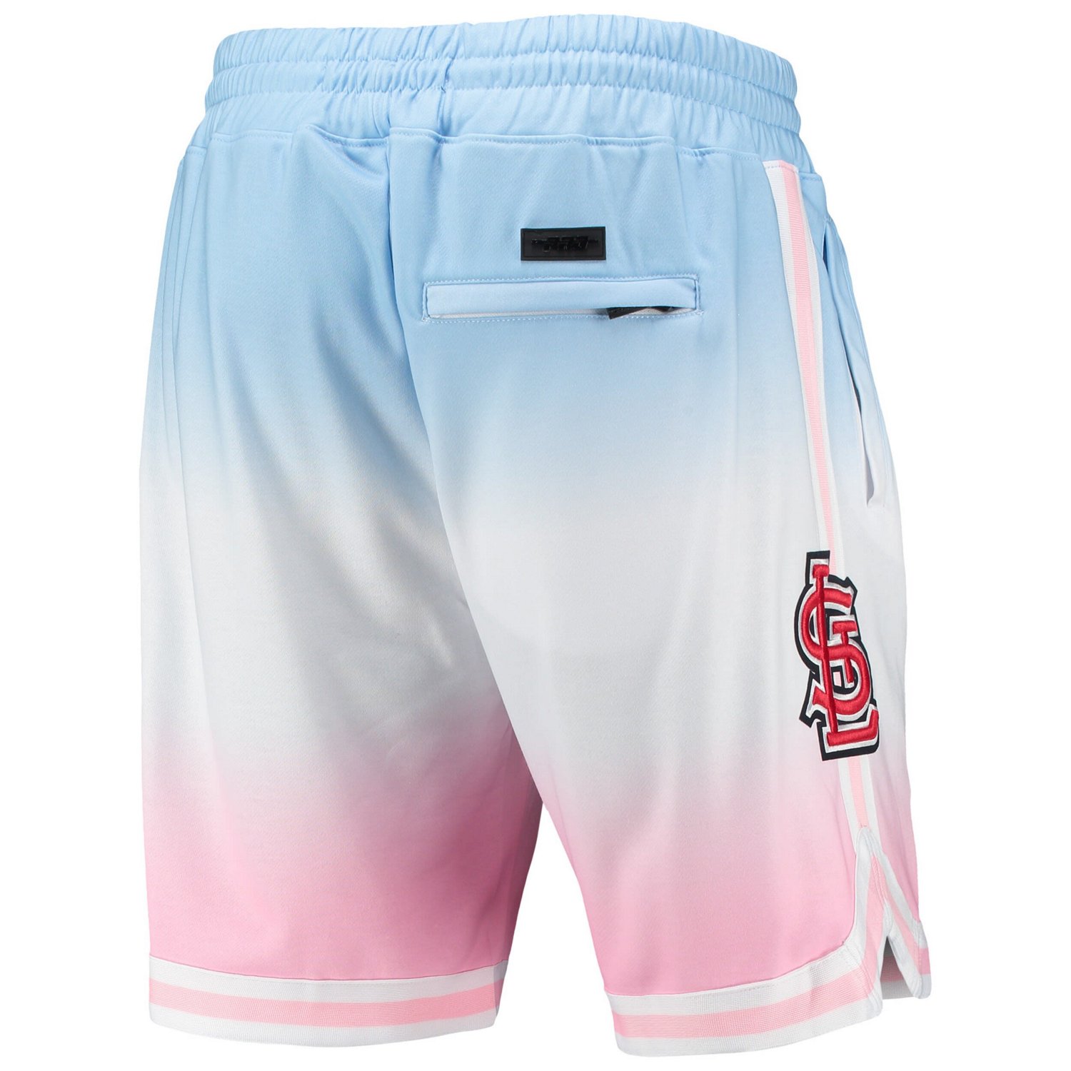 Pro Standard /Pink St Louis Cardinals Team Logo Pro Ombre Shorts - view number 2
