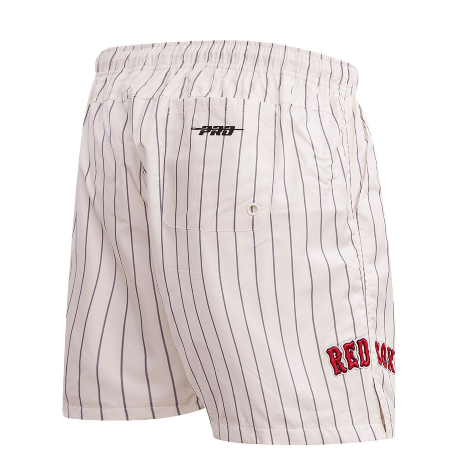 Pro Standard Boston Red Sox Pinstripe Retro Classic Woven Shorts - view number 4