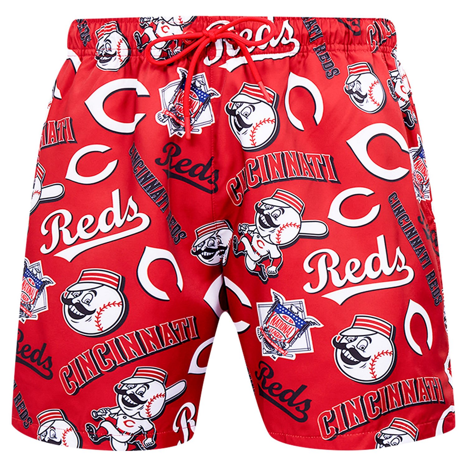 Pro Standard Cincinnati Reds Toss Logo Woven Shorts - view number 3