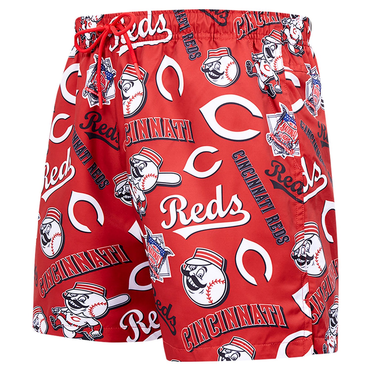 Pro Standard Cincinnati Reds Toss Logo Woven Shorts - view number 2