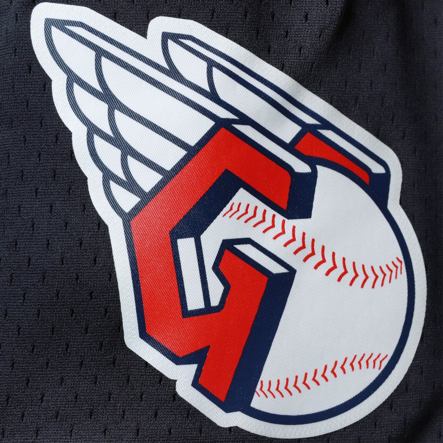 Pro Standard Cleveland Guardians Logo Mesh Shorts                                                                                - view number 4