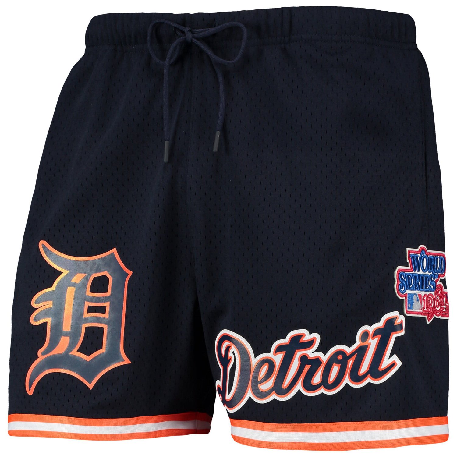 Pro Standard Detroit Tigers 1984 World Series Mesh Shorts                                                                        - view number 2