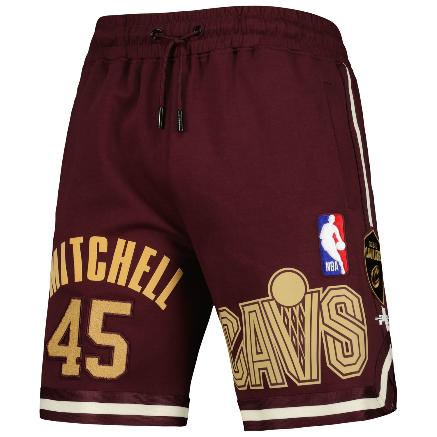 Pro Standard Donovan Mitchell Cleveland Cavaliers Player Replica Shorts                                                          - view number 2