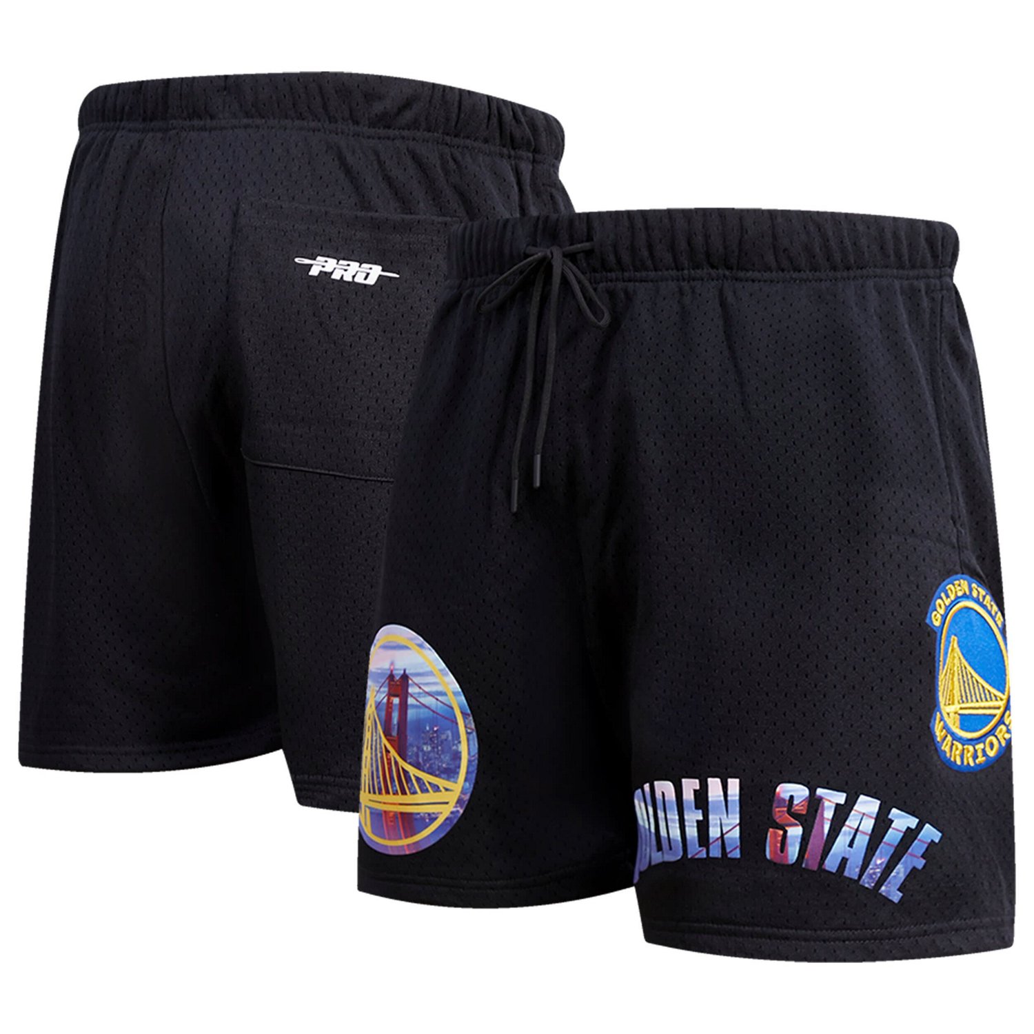Pro Standard Golden State Warriors City Scape Mesh Shorts                                                                        - view number 1