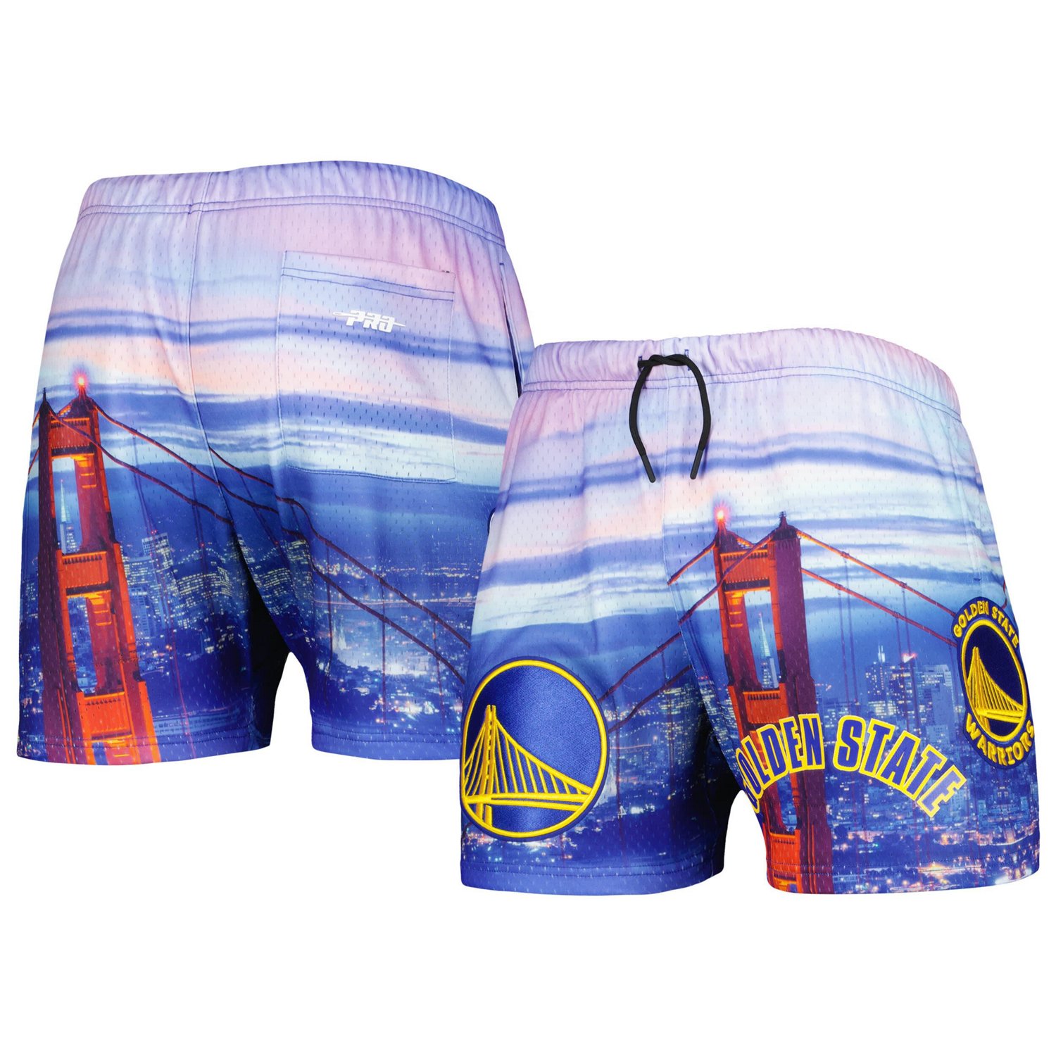 Pro Standard Golden State Warriors Cityscape Shorts                                                                              - view number 1