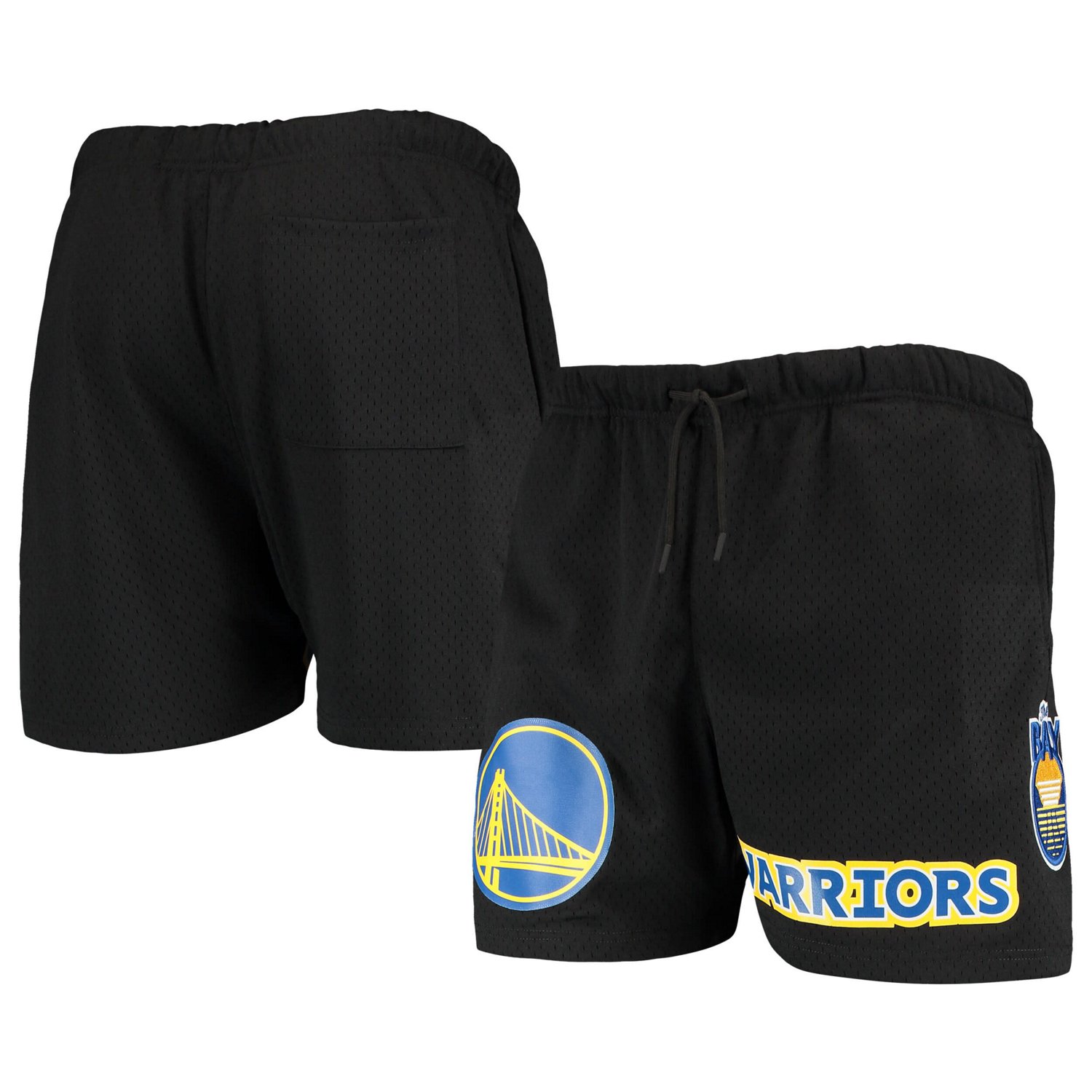 Pro Standard Golden State Warriors Mesh Capsule Shorts                                                                           - view number 1