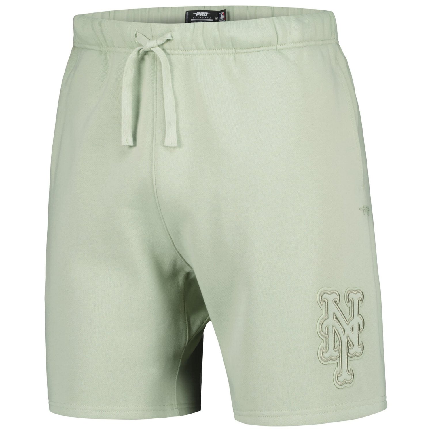 Pro Standard Light New York Mets Neutral Fleece Shorts - view number 2