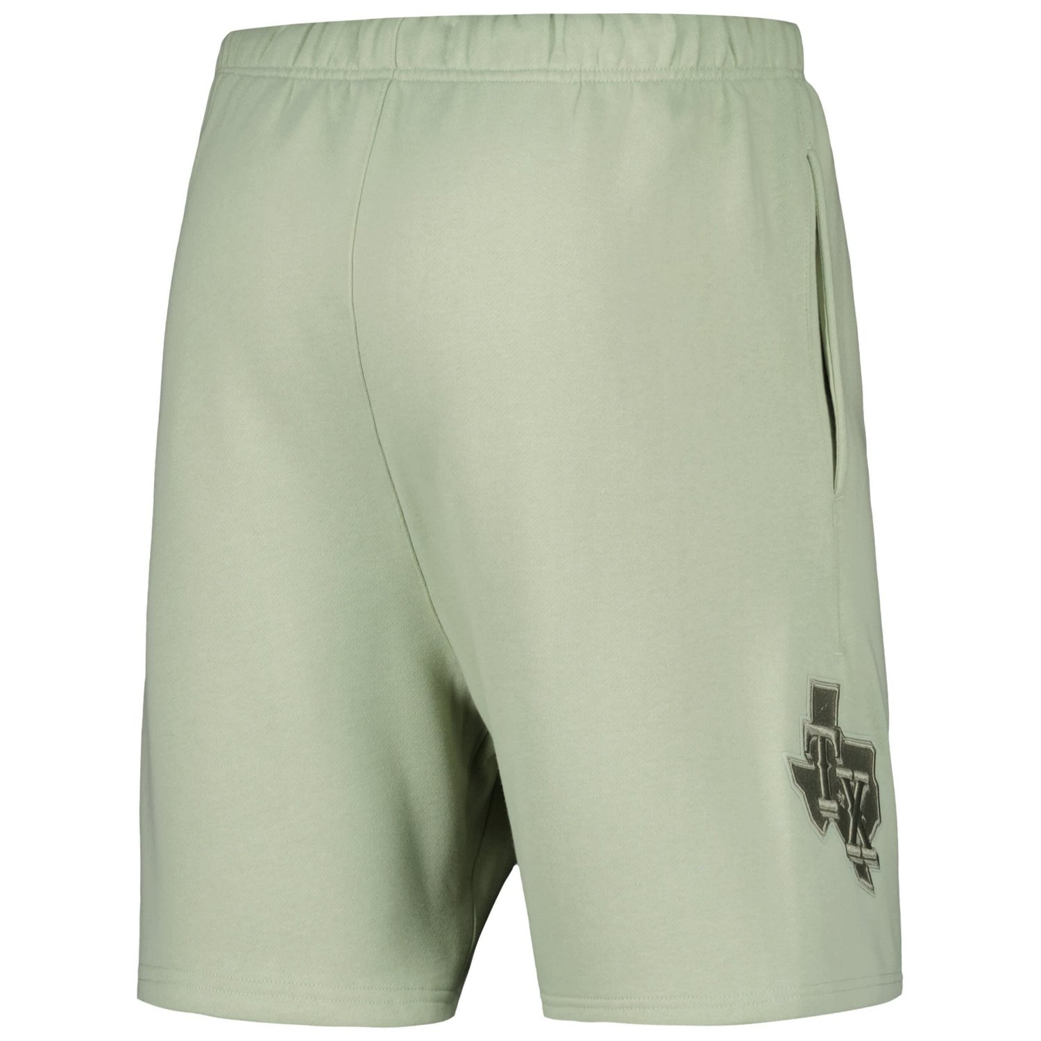 Pro Standard Light Texas Rangers Neutral Fleece Shorts - view number 3