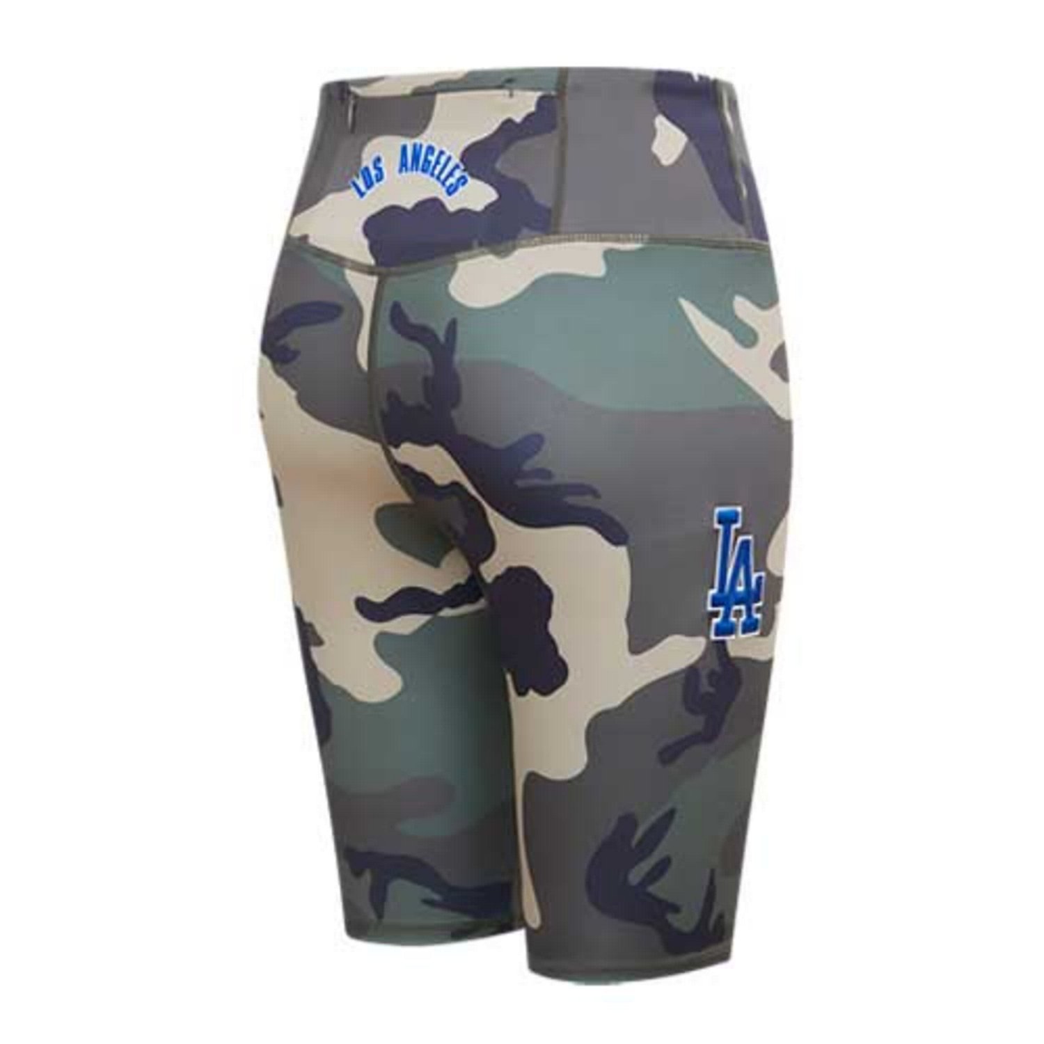 Pro Standard Los Angeles Dodgers Allover Print Bike Shorts