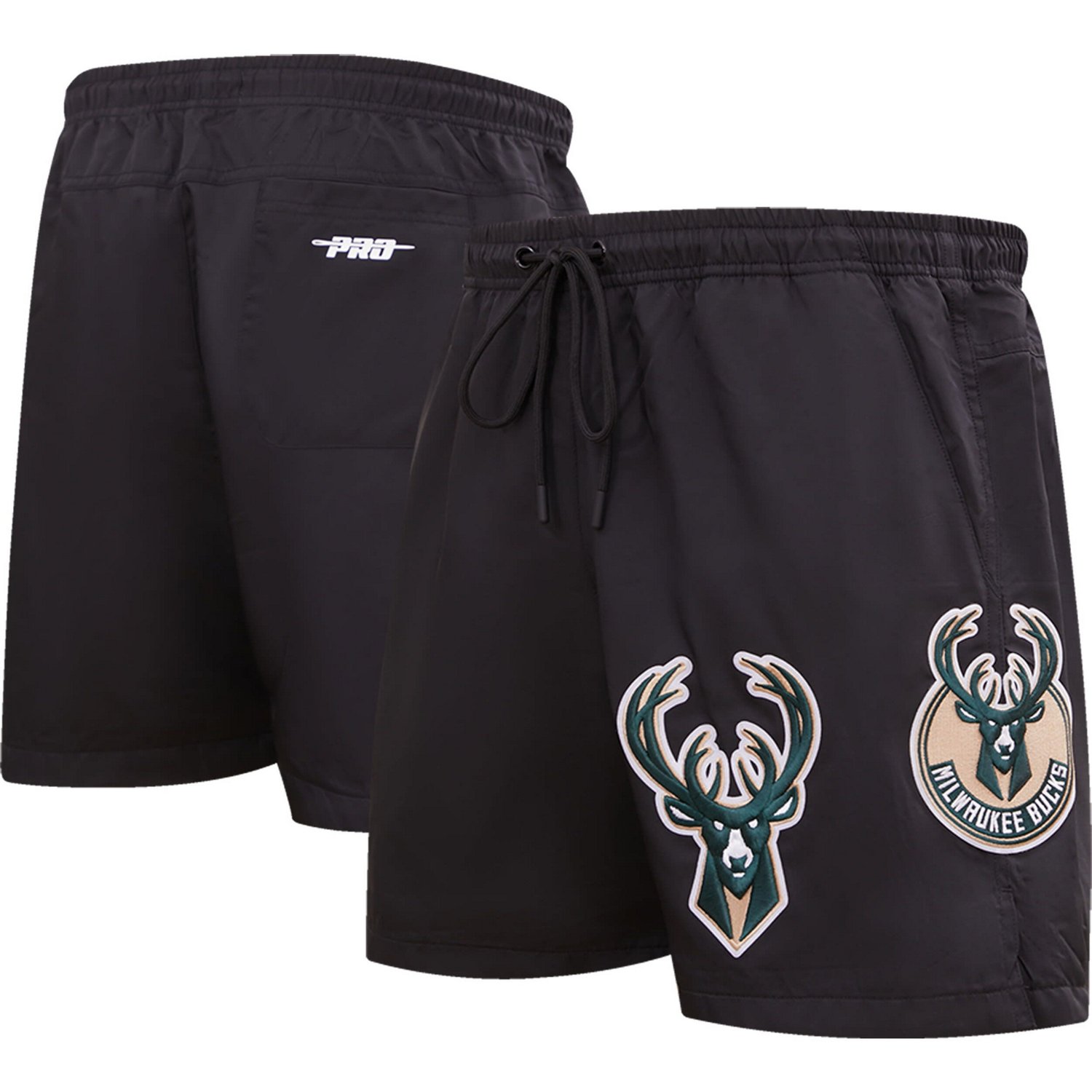 Pro Standard Milwaukee Bucks Classics Woven Shorts                                                                               - view number 1