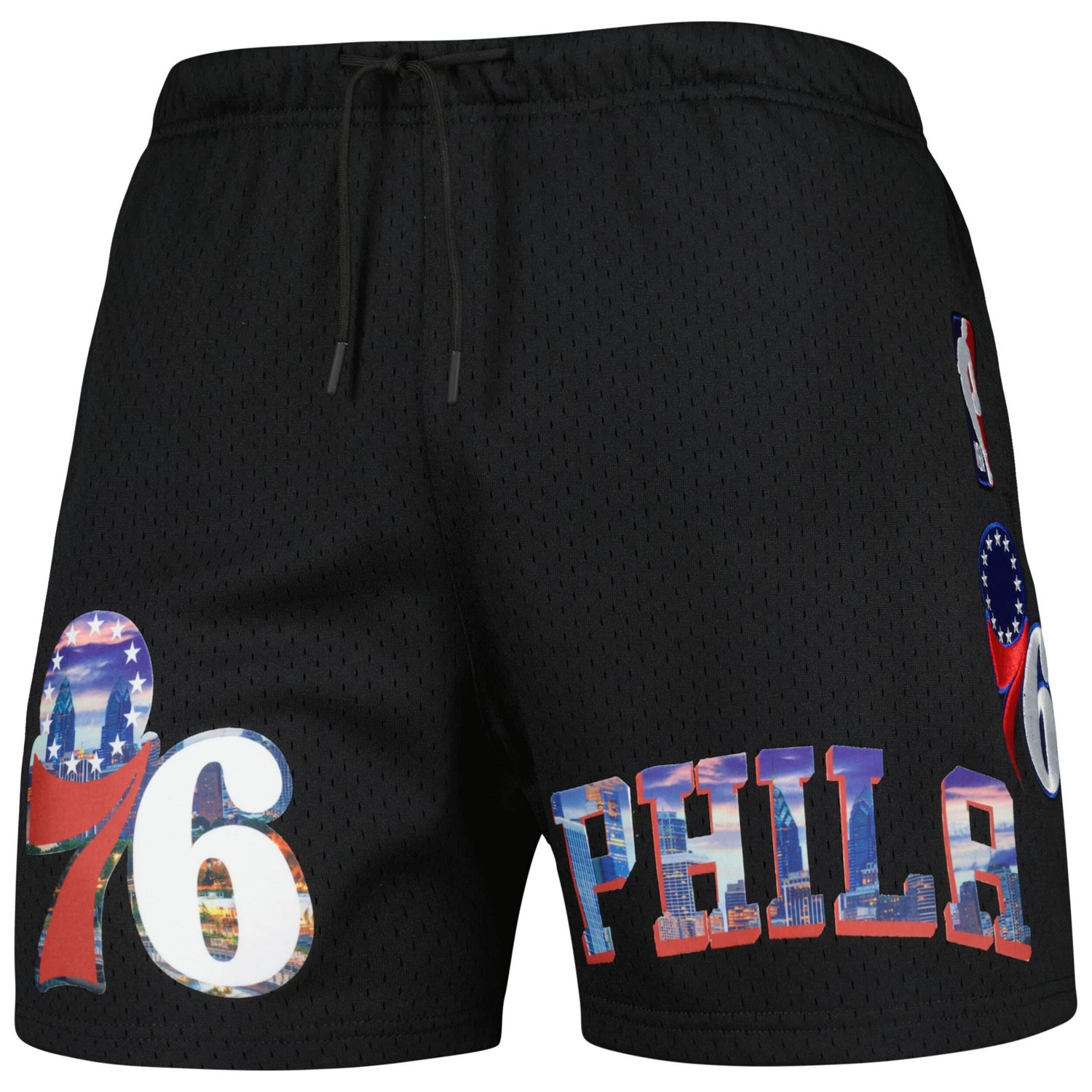 Pro Standard Philadelphia 76ers City Scape Mesh Shorts