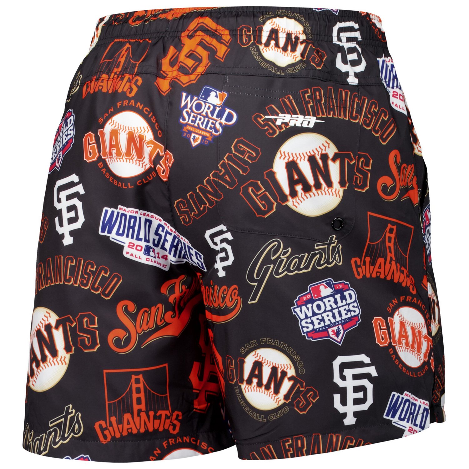 Pro Standard San Francisco Giants Toss Logo Woven Shorts - view number 3