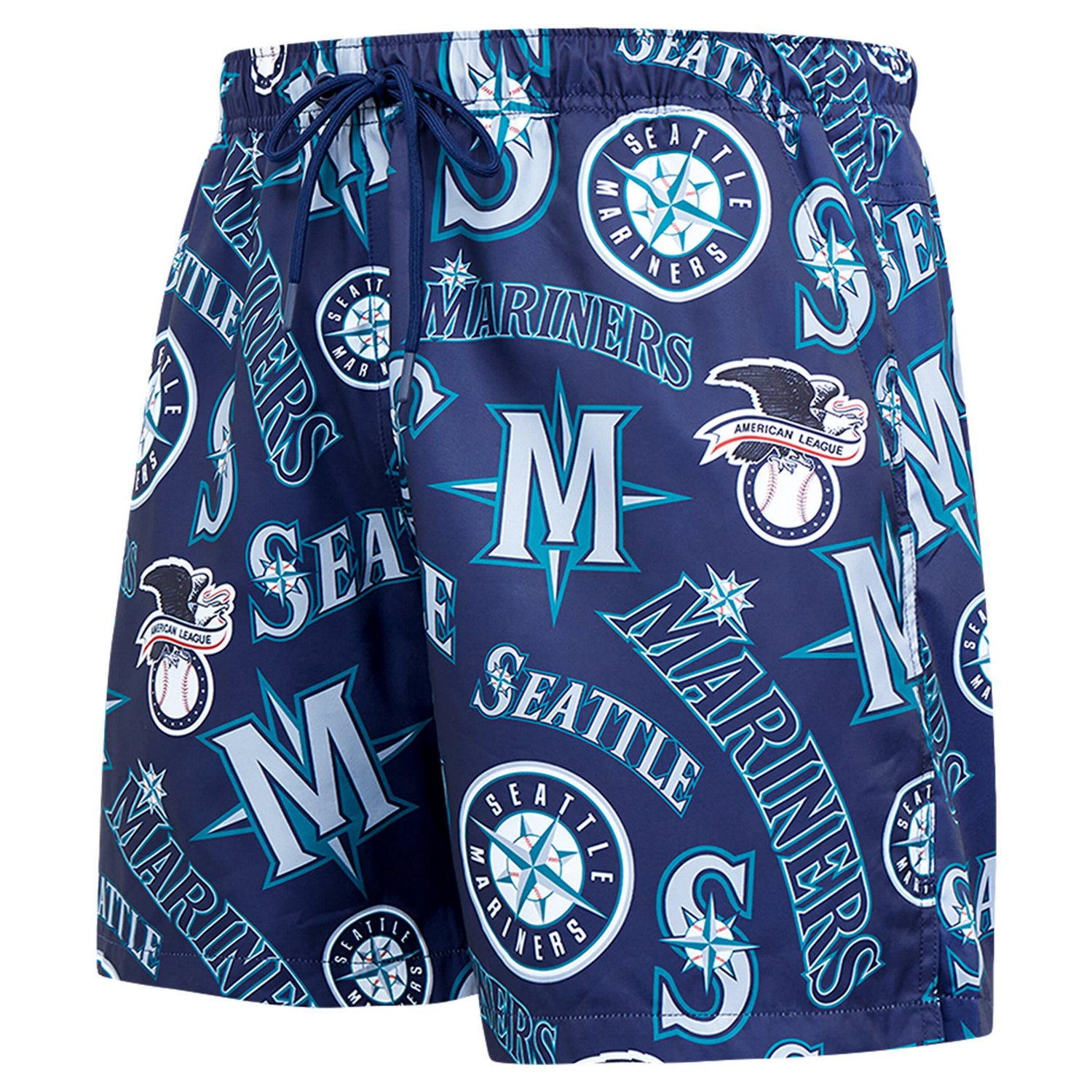 Pro Standard Seattle Mariners Toss Logo Woven Shorts - view number 2