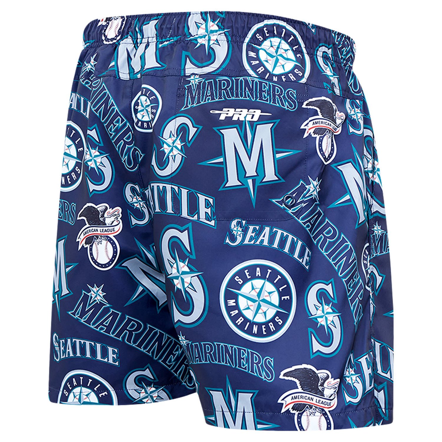 Pro Standard Seattle Mariners Toss Logo Woven Shorts - view number 3