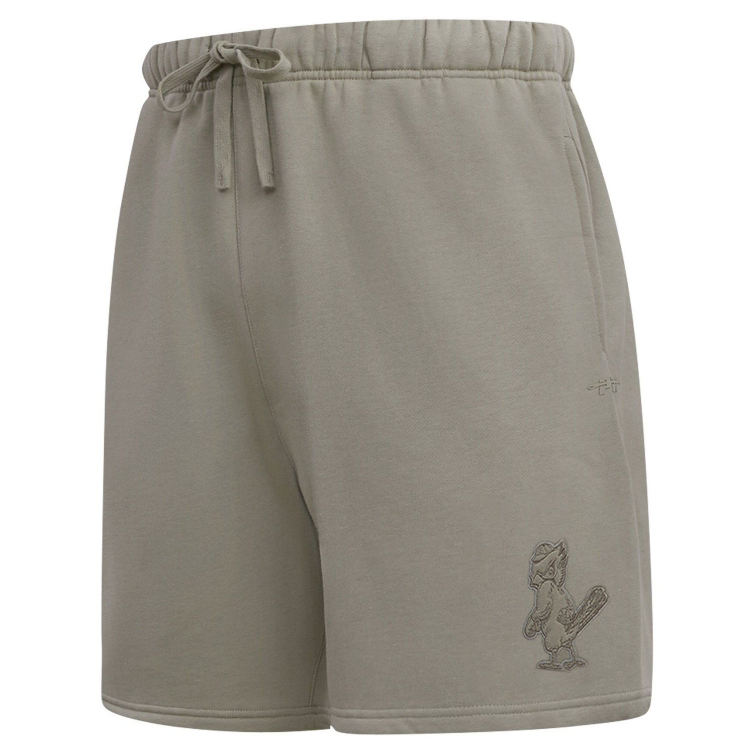 Pro Standard St Louis Cardinals Neutral Fleece Shorts - view number 2
