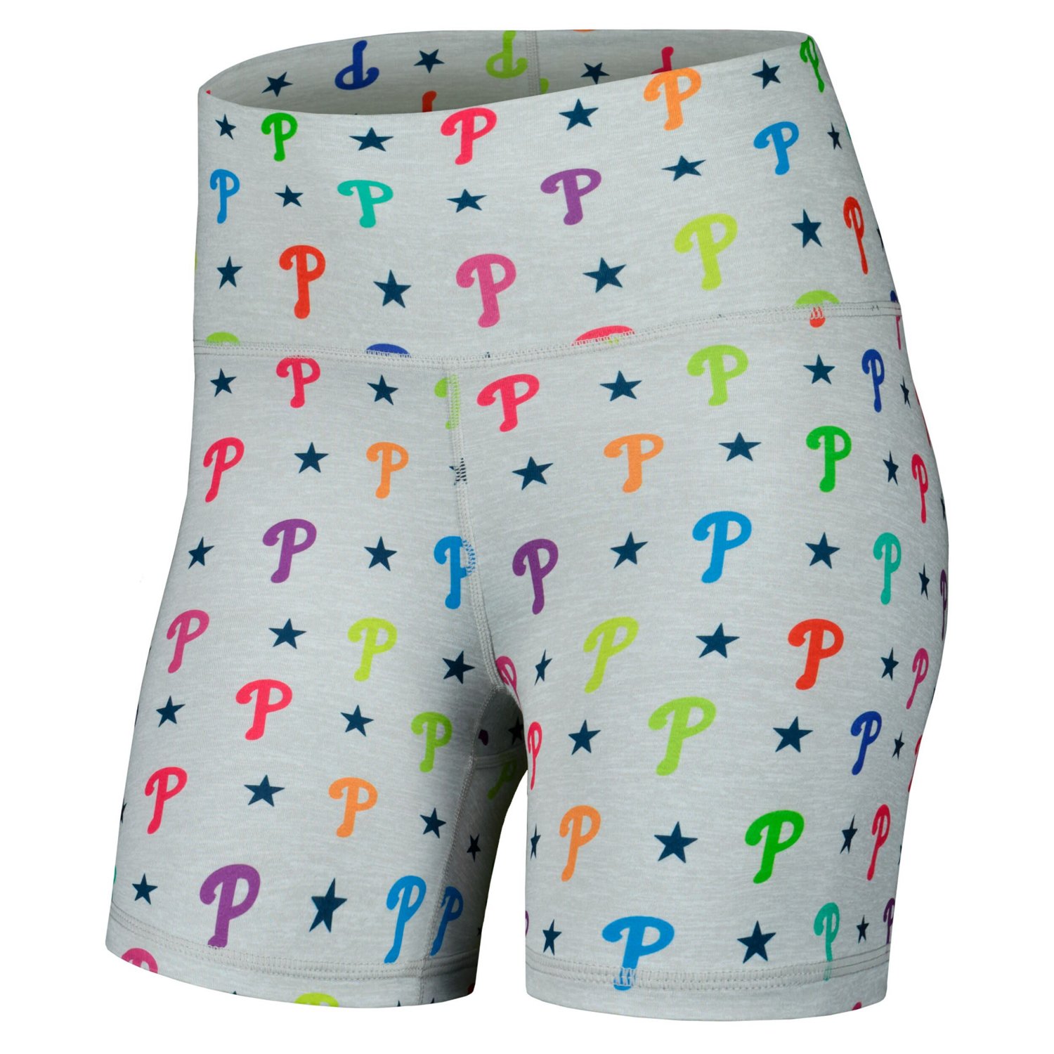 Terez Philadelphia Phillies TLC Rainbow Shorts                                                                                   - view number 2