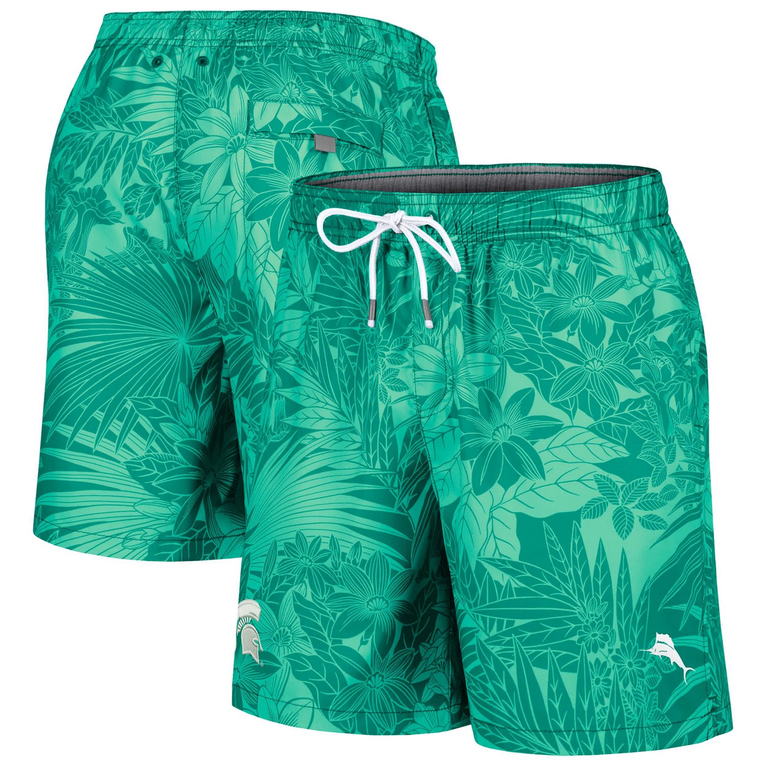 Tommy Bahama Michigan State Spartans Santiago Palms Board Shorts - view number 1